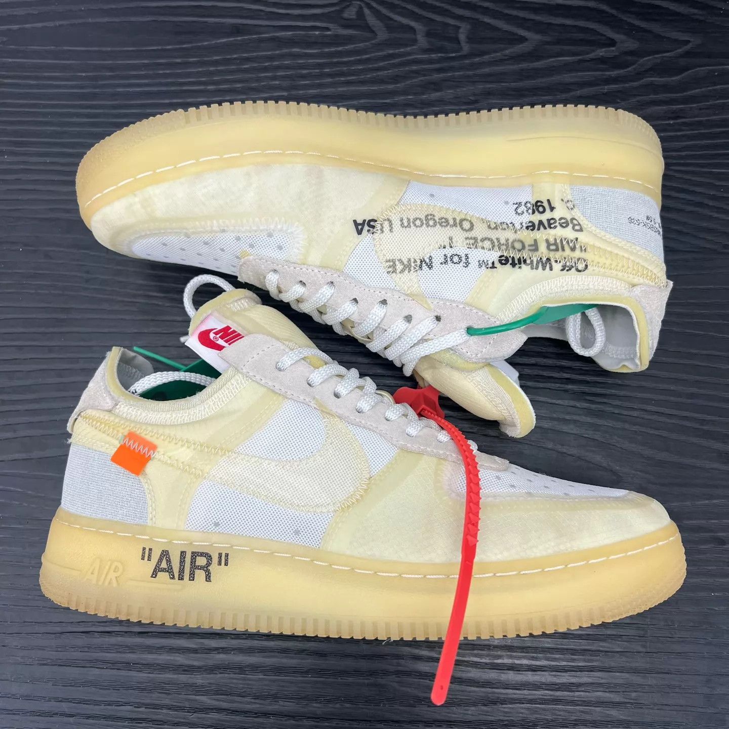 Off-White Off-White x Nike Air Force 1 OG White Size 43 Size US 10 / EU 43 - 3 Thumbnail