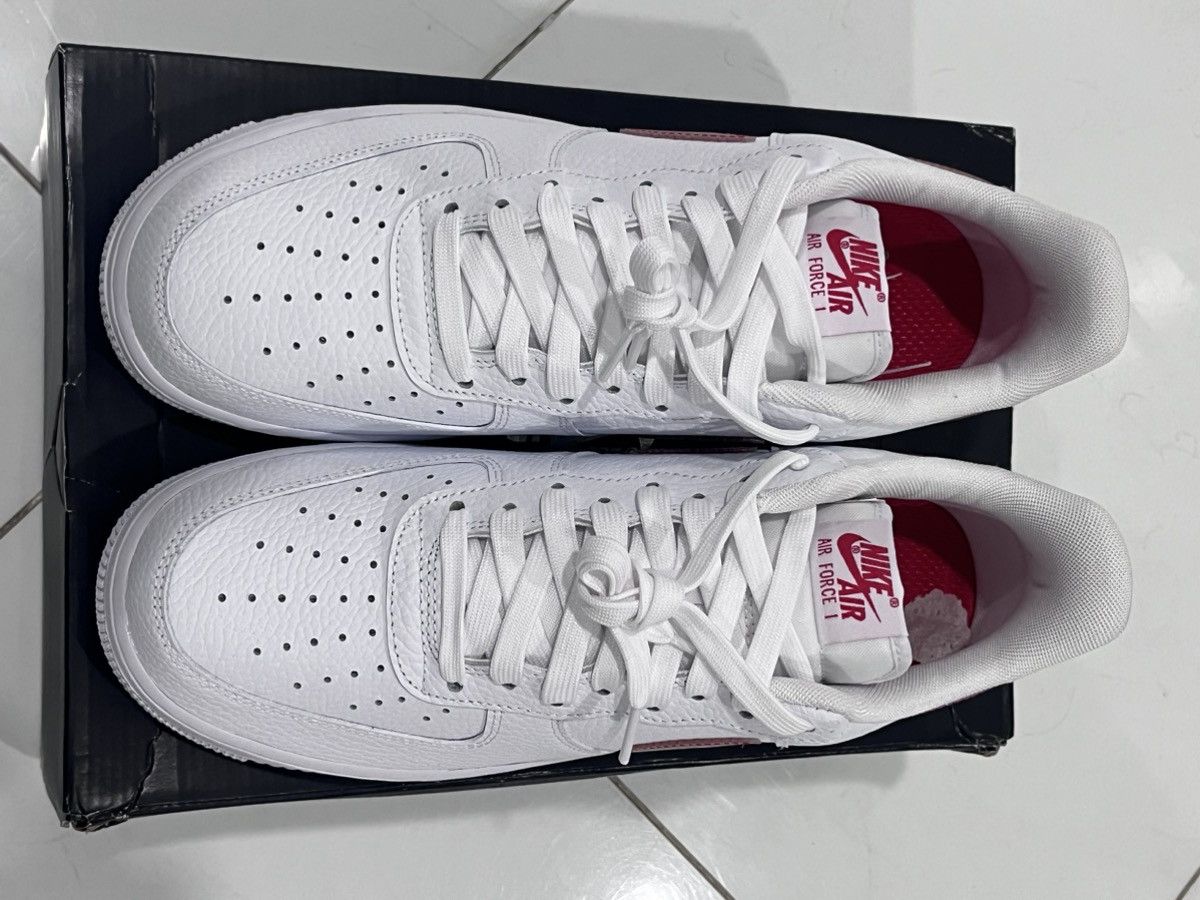 Nike Nike Air Force 1 ‘Jumbo Swoosh University Red’ Size US 9.5 / EU 42-43 - 3 Thumbnail