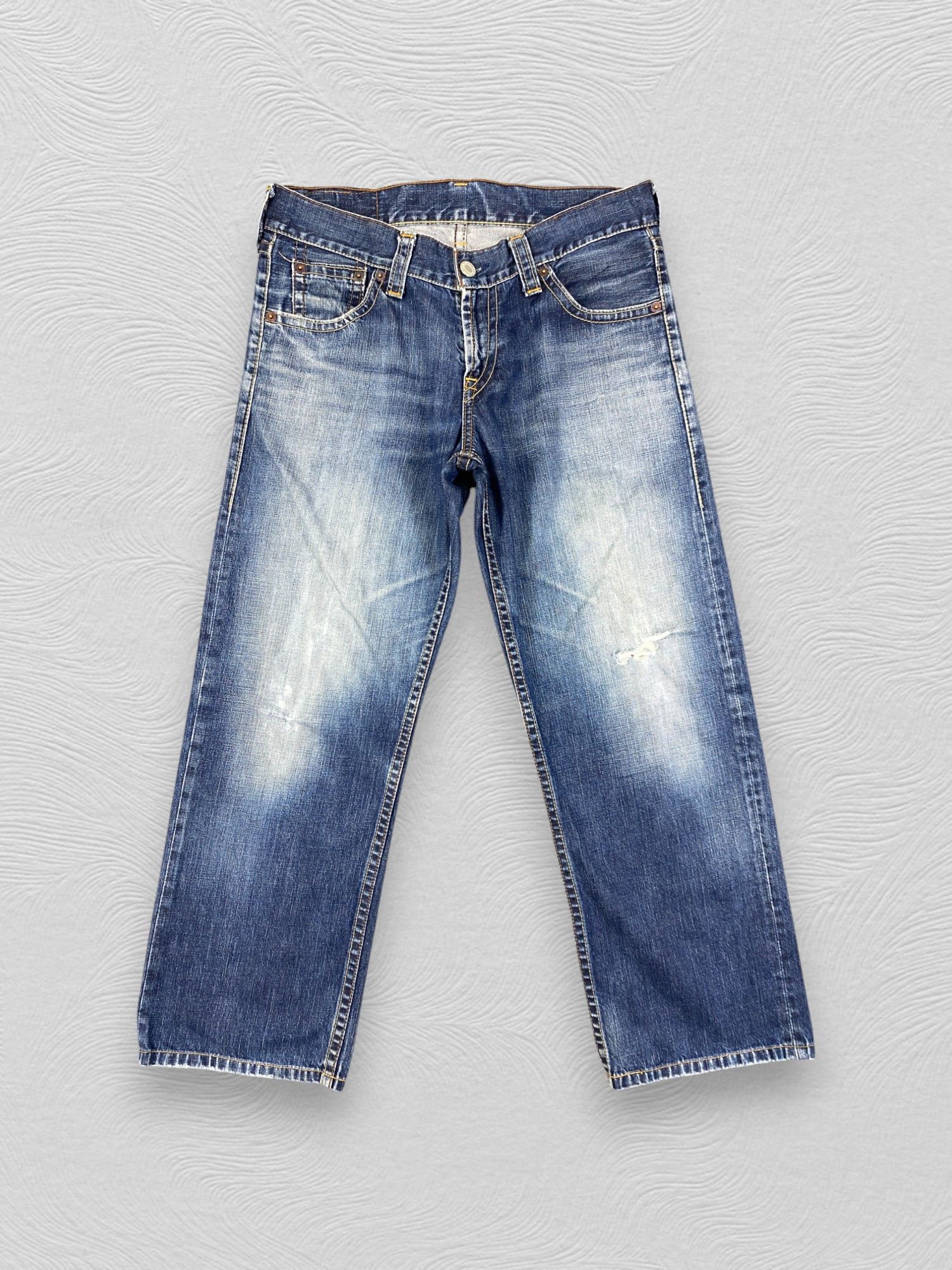 Levi's Faded Blue Vintage Levi's 503 Jeans 35x28 - JN3315 Size US 35 - 1 Thumbnail