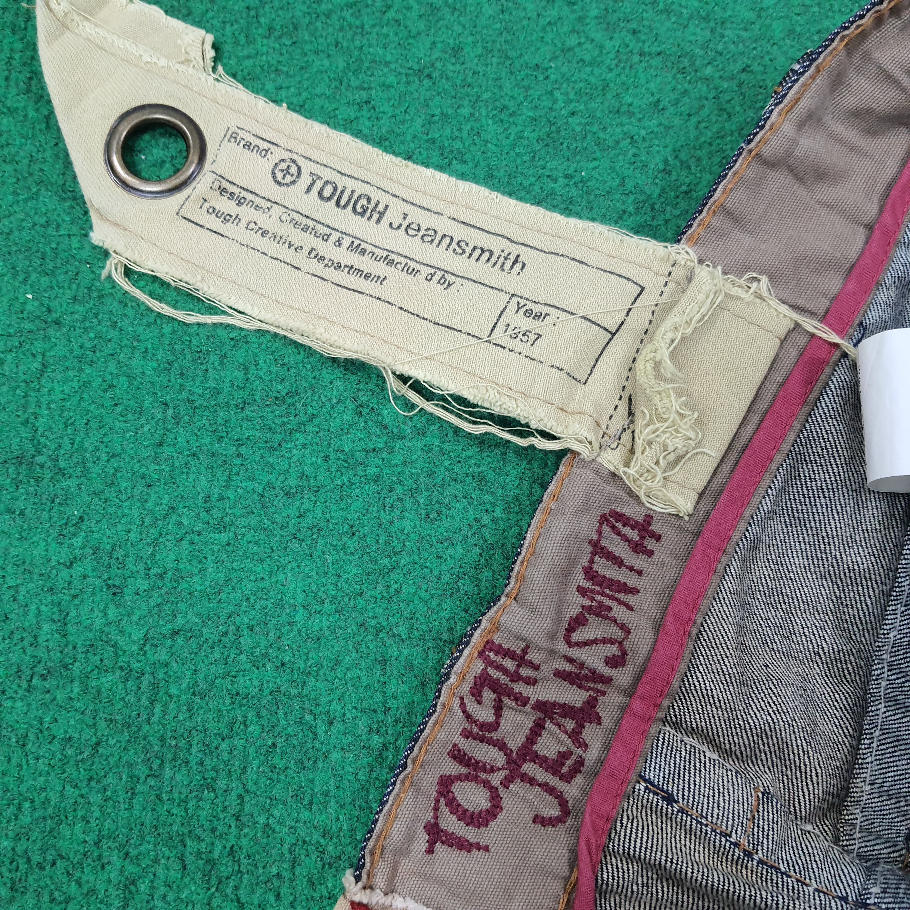 Vintage Vintage Tough Jeansmith Street Aesthetic Jeans C258N18 Size US 32 / EU 48 - 11 Thumbnail