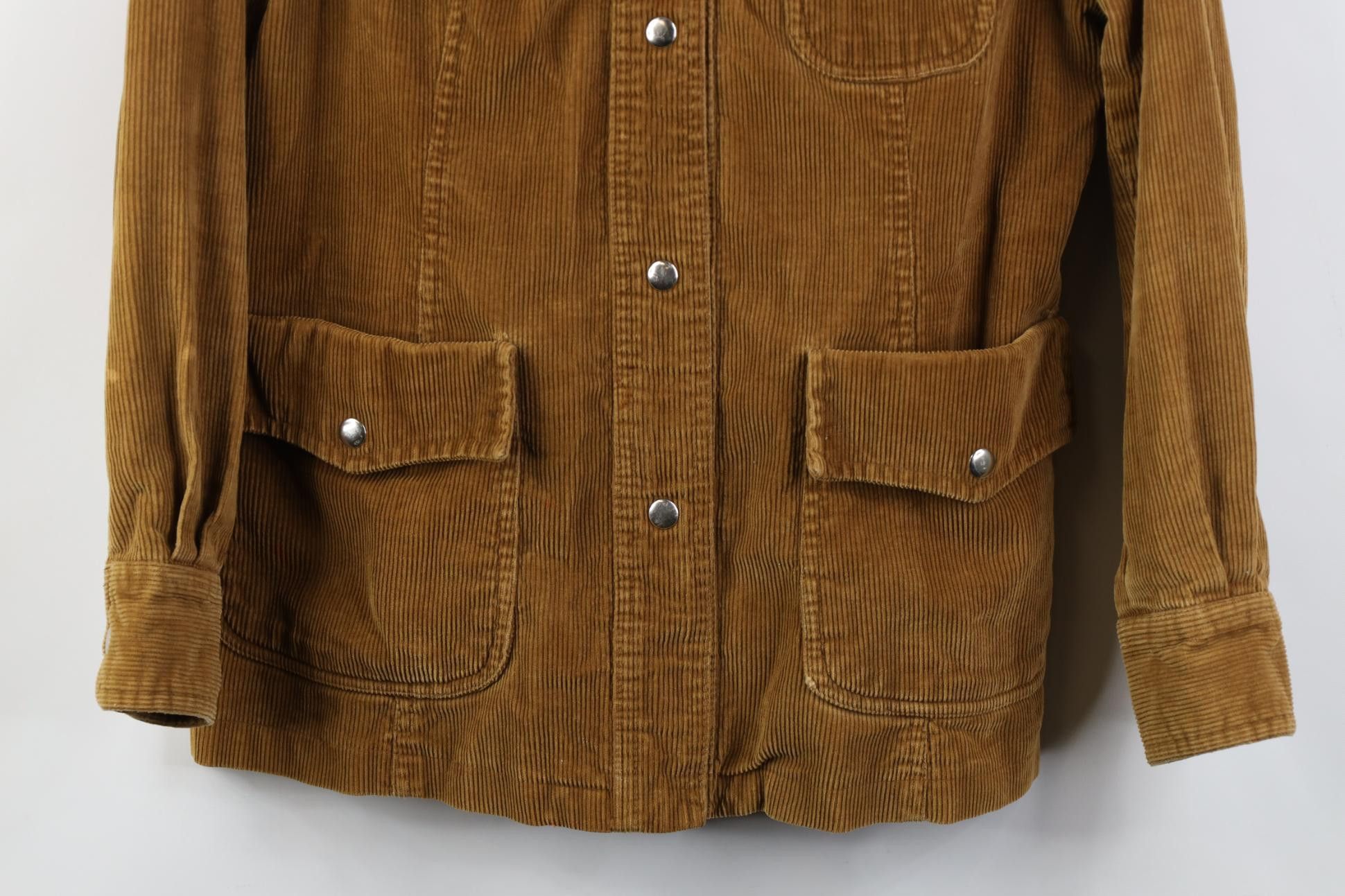 Vintage Vintage 70s Streetwear Safari Bush Button Jacket Brown Size M / US 6-8 / IT 42-44 - 3 Thumbnail