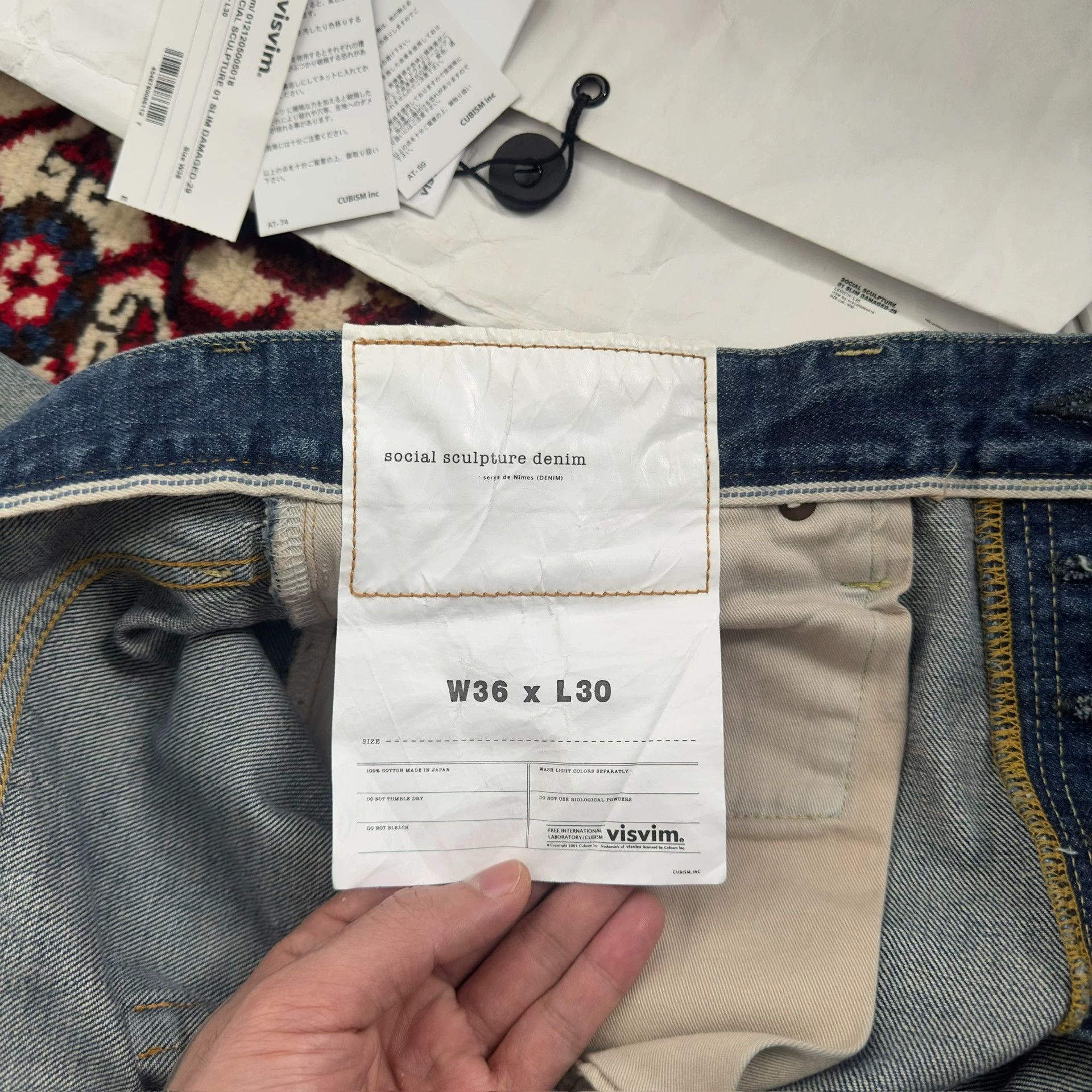 Visvim visvim 21aw 01.2D29 washed jeans W36L30 near mint Size US 36 / EU 52 - 7 Thumbnail