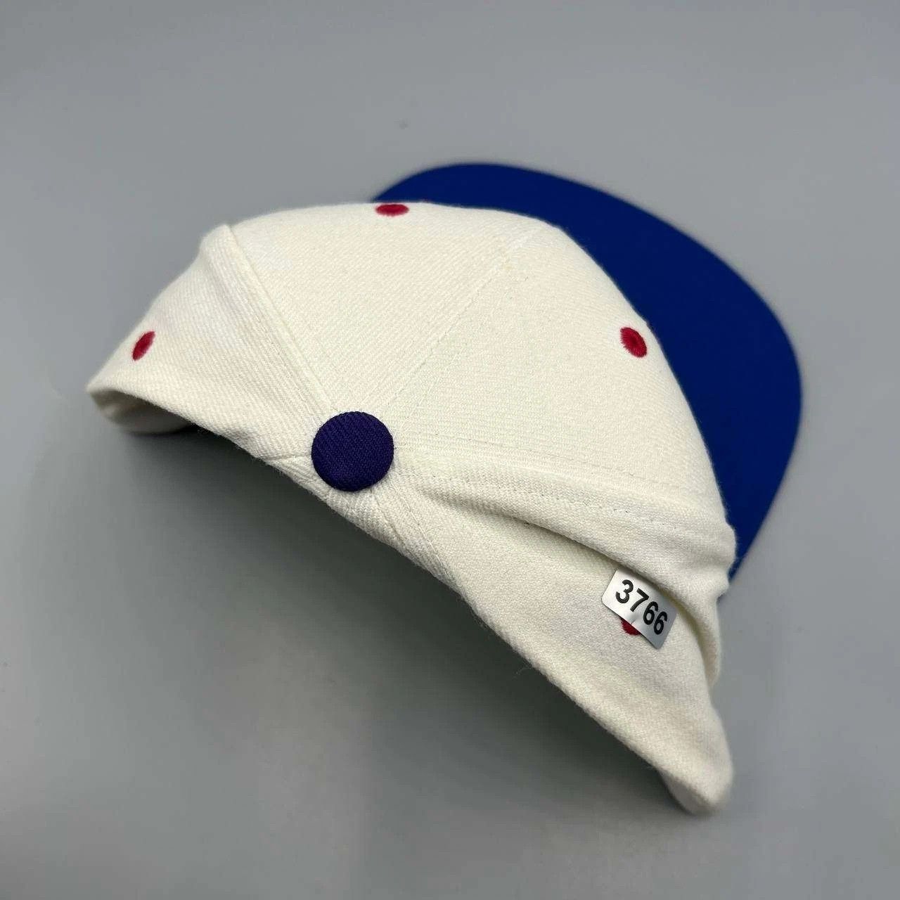 Mitchell & Ness Chicago Bulls Hat Men White Blue Embroidered Snap Back Cap Size ONE SIZE - 8 Thumbnail