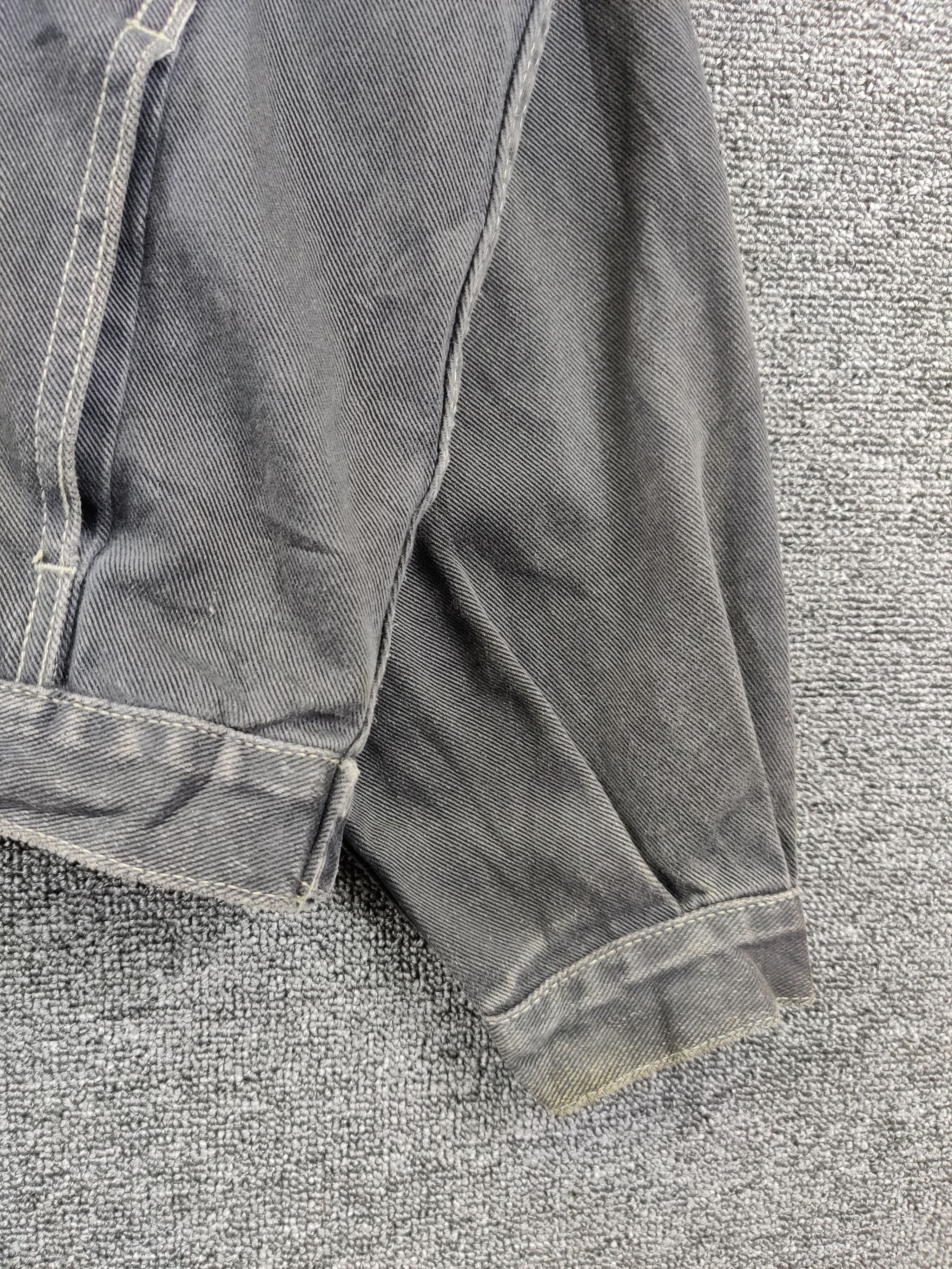 Georges Marciano Vintage 80's Guess Georces Marciano Denim Trucker Jacket Size US XL / EU 56 / 4 - 3 Thumbnail