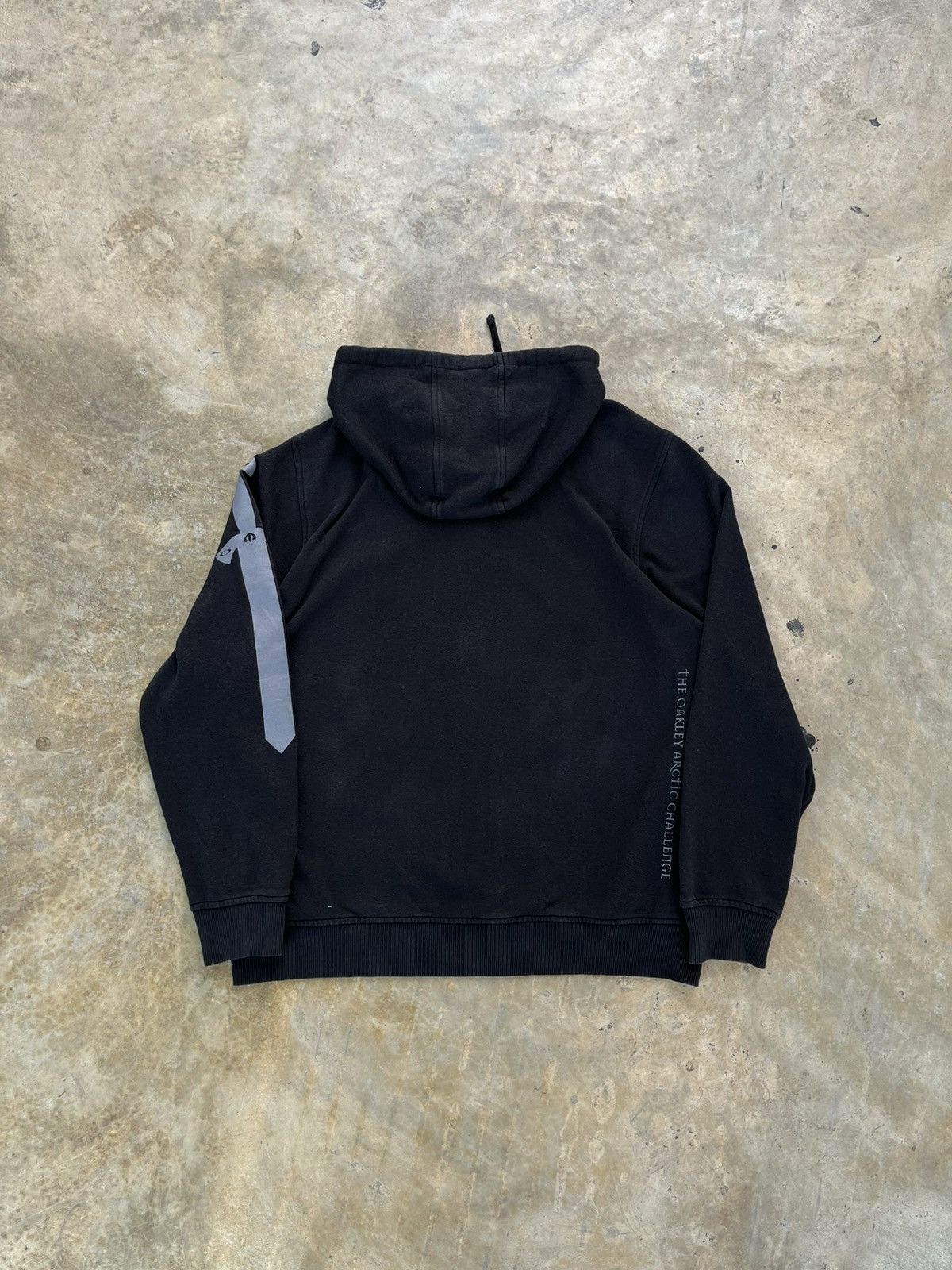 Oakley × Vintage Vintage Oakley Hoodie Zip Up Arctic OutDoor Style Go Y2K Rap Size US S / EU 44-46 / 1 - 8 Thumbnail