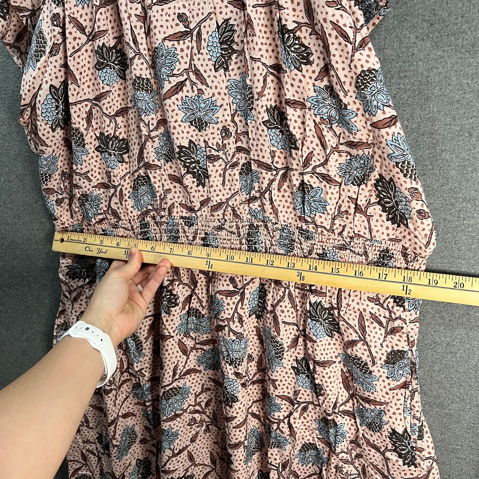 Other Destination 365 Regular Printed Short-Sleeve Midi Dress Size XL / US 12-14 / IT 48-50 - 8 Thumbnail
