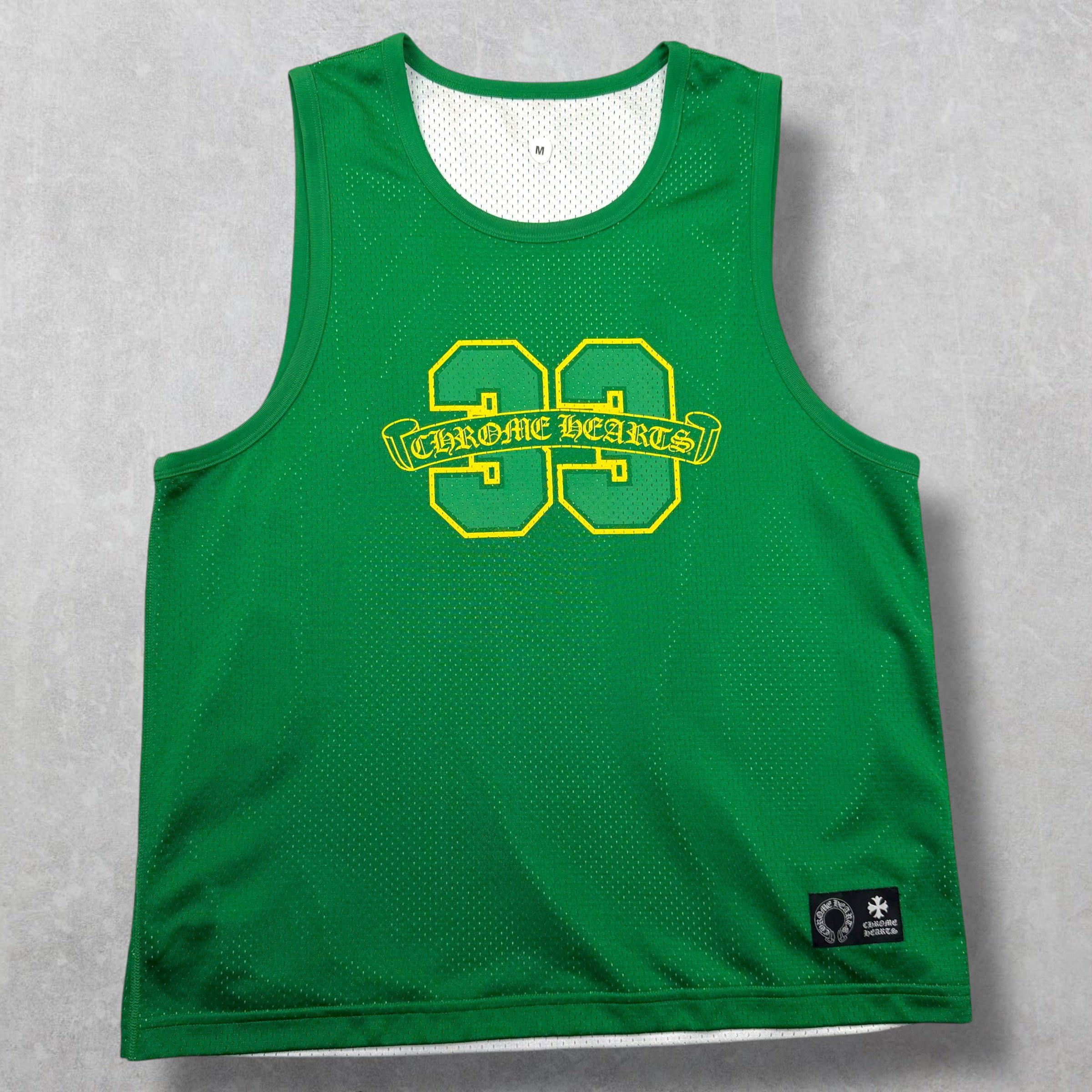 Chrome Hearts Chrome Hearts Mesh Warm Up Jersey Green M Size US M / EU 48-50 / 2 - 1 Thumbnail