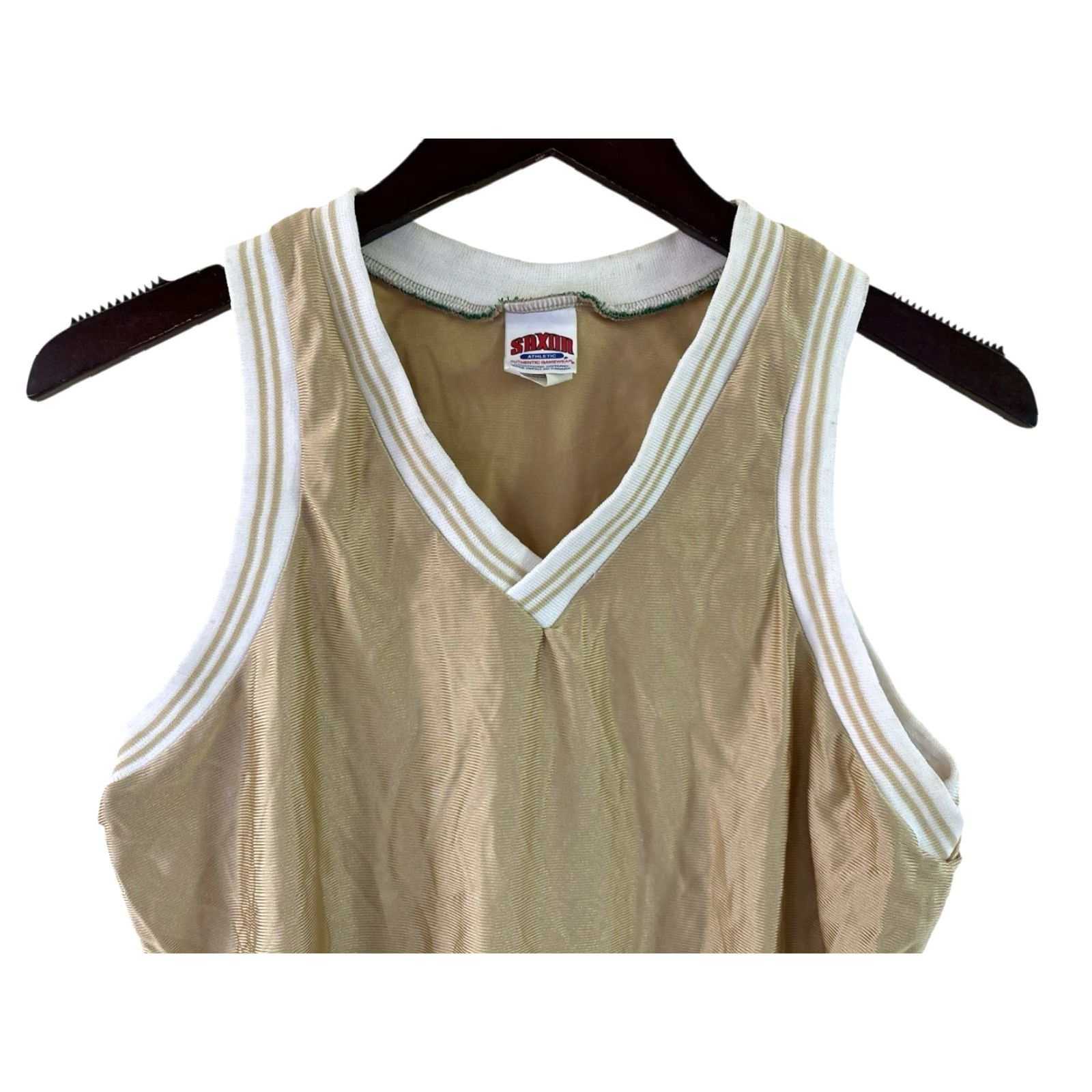 Vintage VINTAGE Saxon Dazzle Basketball Jersey Mens Small NWOT 90s Made in Canada Size US S / EU 44-46 / 1 - 2 Thumbnail