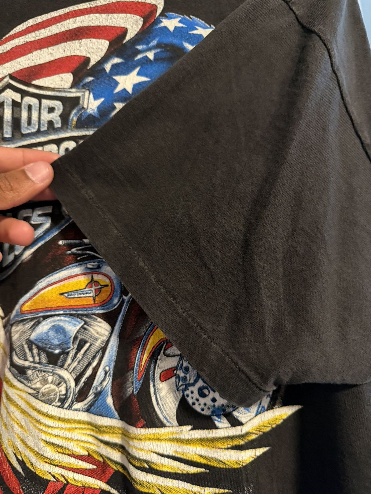 Vintage 1994 Harley-Davidson “Freedom” double-sided graphic tee Size US XL / EU 56 / 4 - 2 Thumbnail