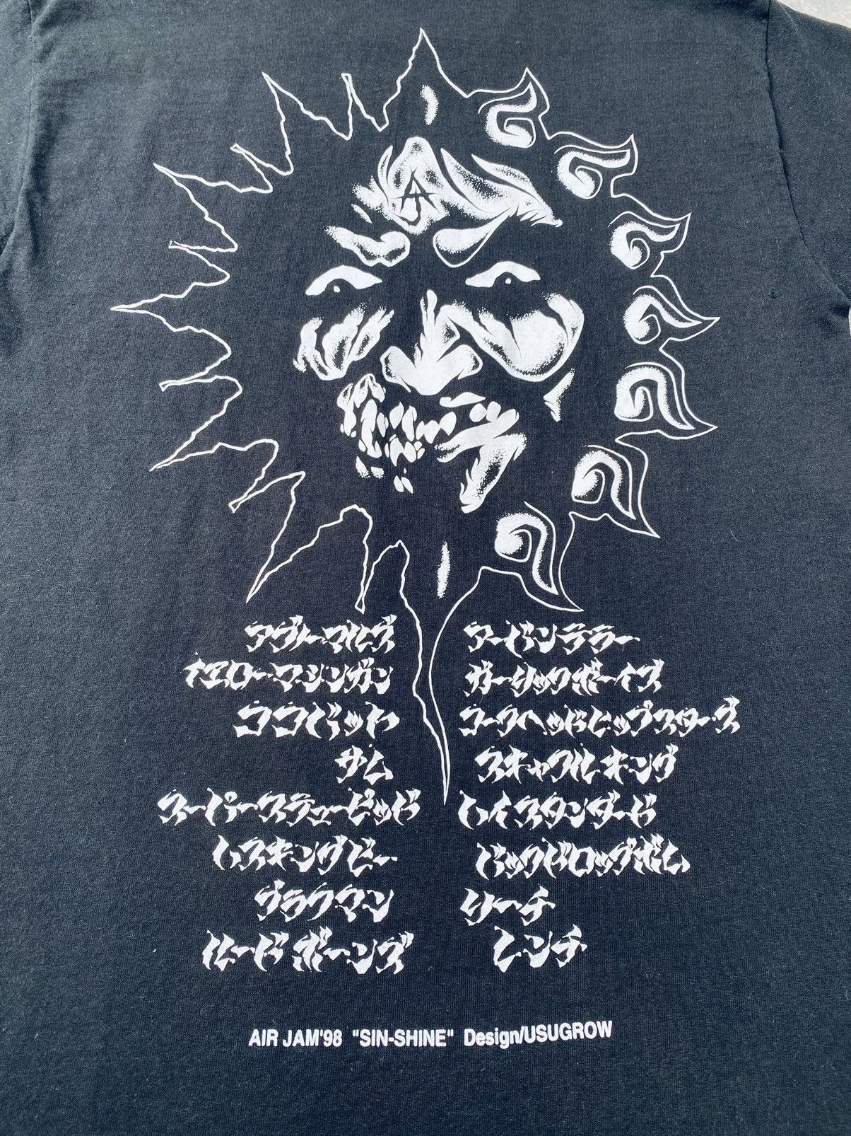 Band Tees Vintage 90s Air Jam Sin Shine Band Back Print Tees Size US S / EU 44-46 / 1 - 3 Thumbnail
