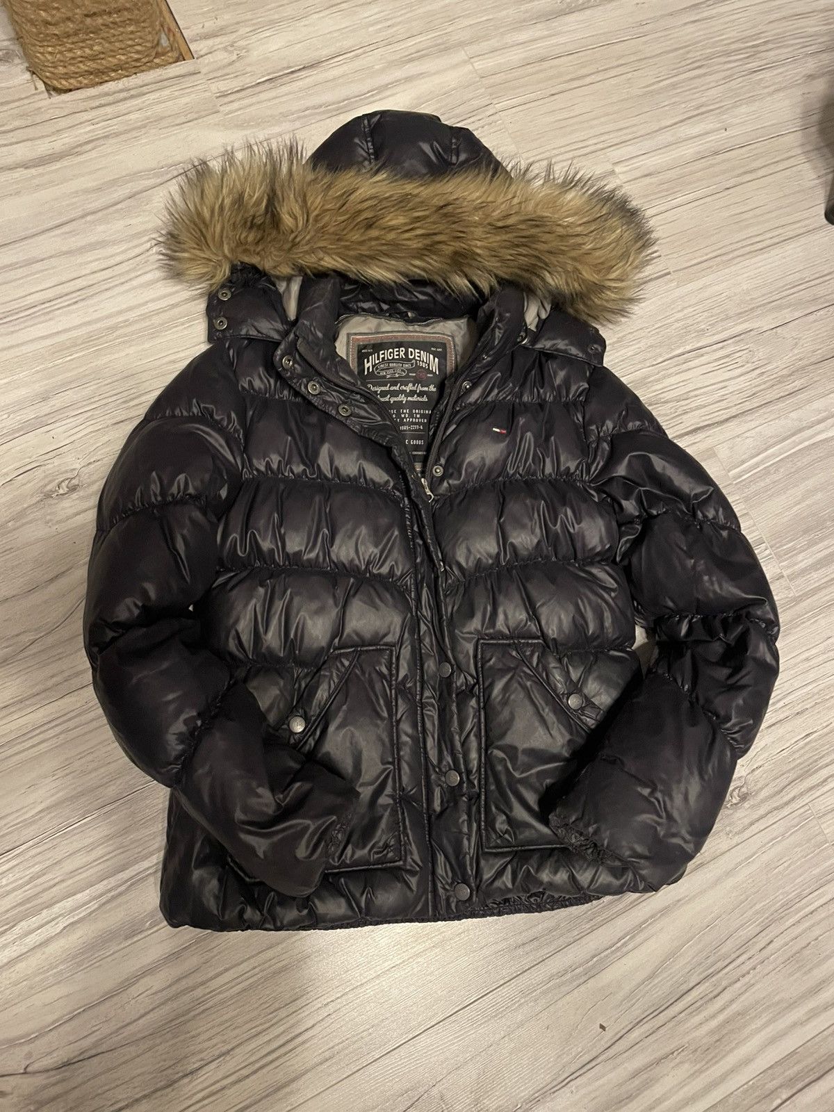 Tommy Hilfiger Tommy Hilfiger Down Jacket Black Size M / US 6-8 / IT 42-44 - 1 Thumbnail