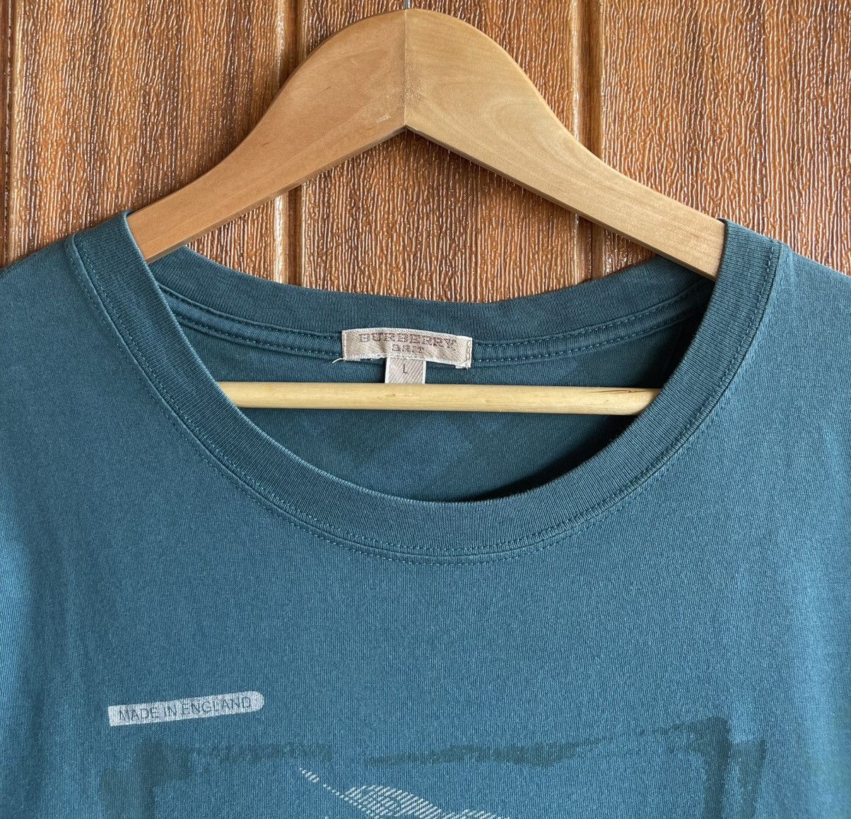 Burberry 💢BURBERRY💢Big Logo Horseferry House Tshirt Size US L / EU 52-54 / 3 - 8 Thumbnail