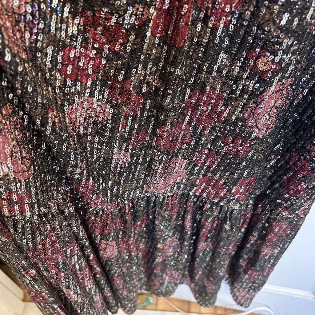 Saltwater Luxe Saltwater Luxe Sequin Floral print maxi Dress S Size S / US 4 / IT 40 - 13 Thumbnail