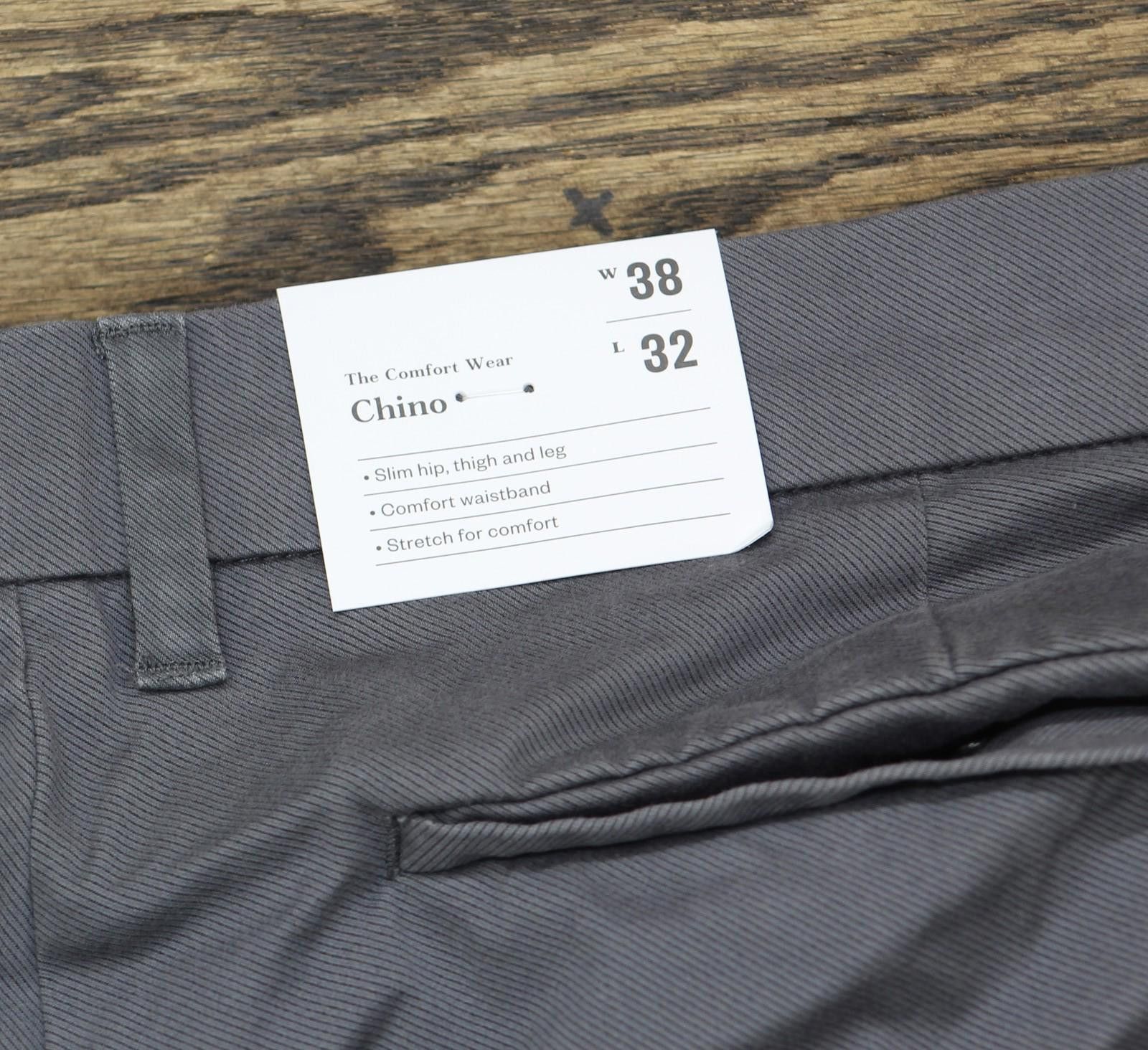 Other Nwt Goodfellow & Co Mens Fit Chino Pants 93579891 Gray 38x32 Size US 38 / EU 54 - 8 Thumbnail