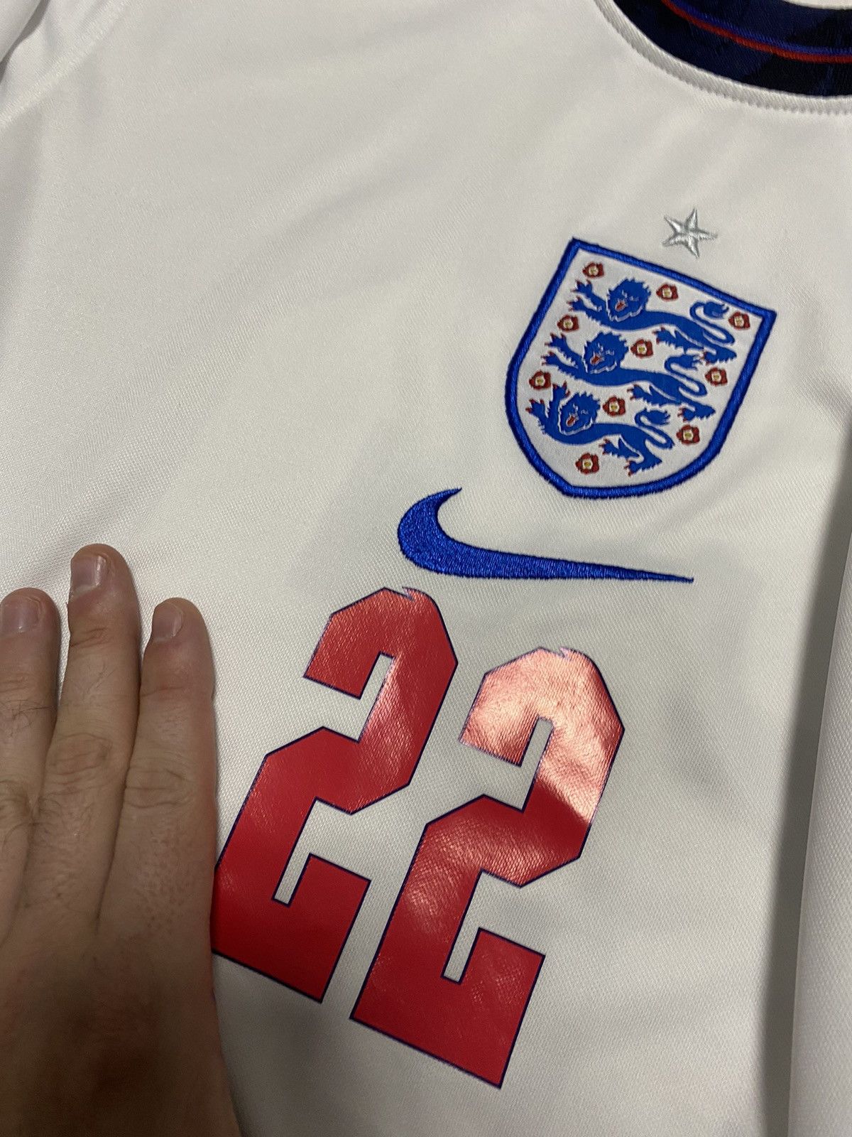 Nike Nike Jersey National Team England #22 EURO patch size L Size US L / EU 52-54 / 3 - 8 Thumbnail