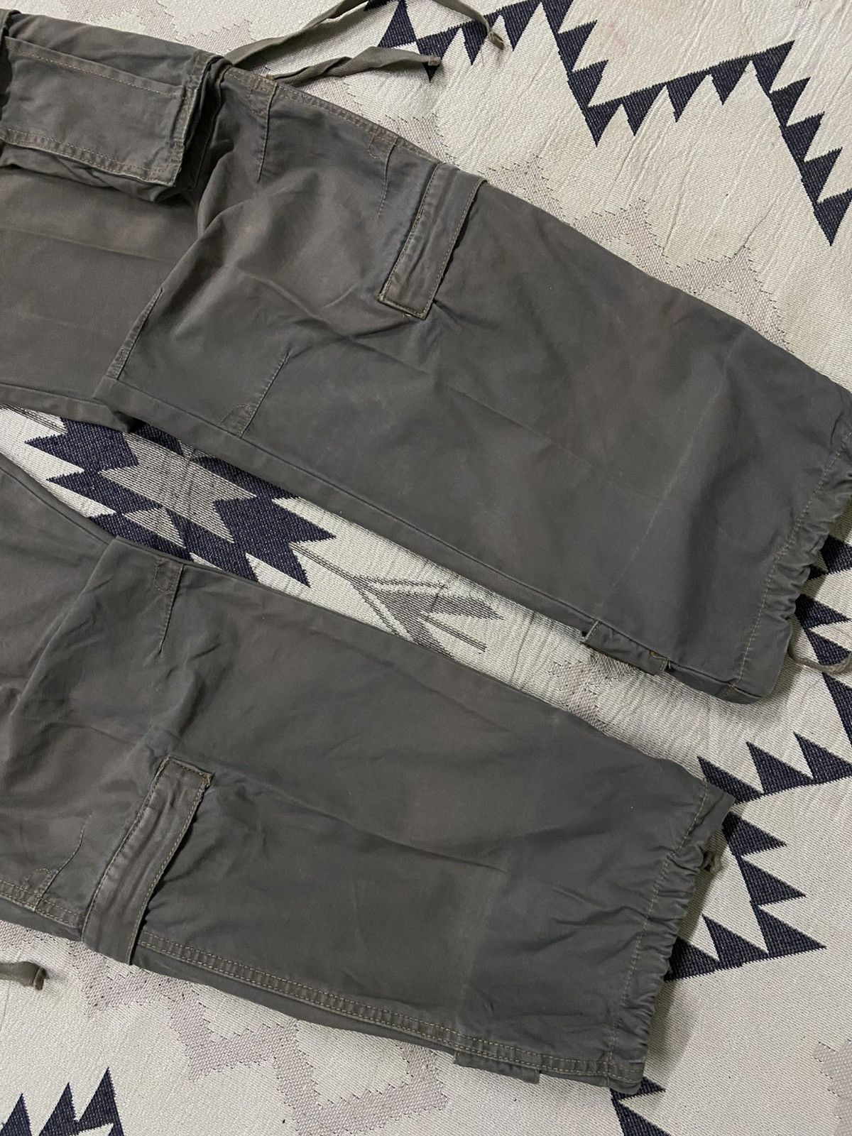 If Six Was Nine 2000s IFSIXWASNINE STYLE BONDAGE MULTIPOCKET CARGO PANT Size US 30 / EU 46 - 5 Thumbnail