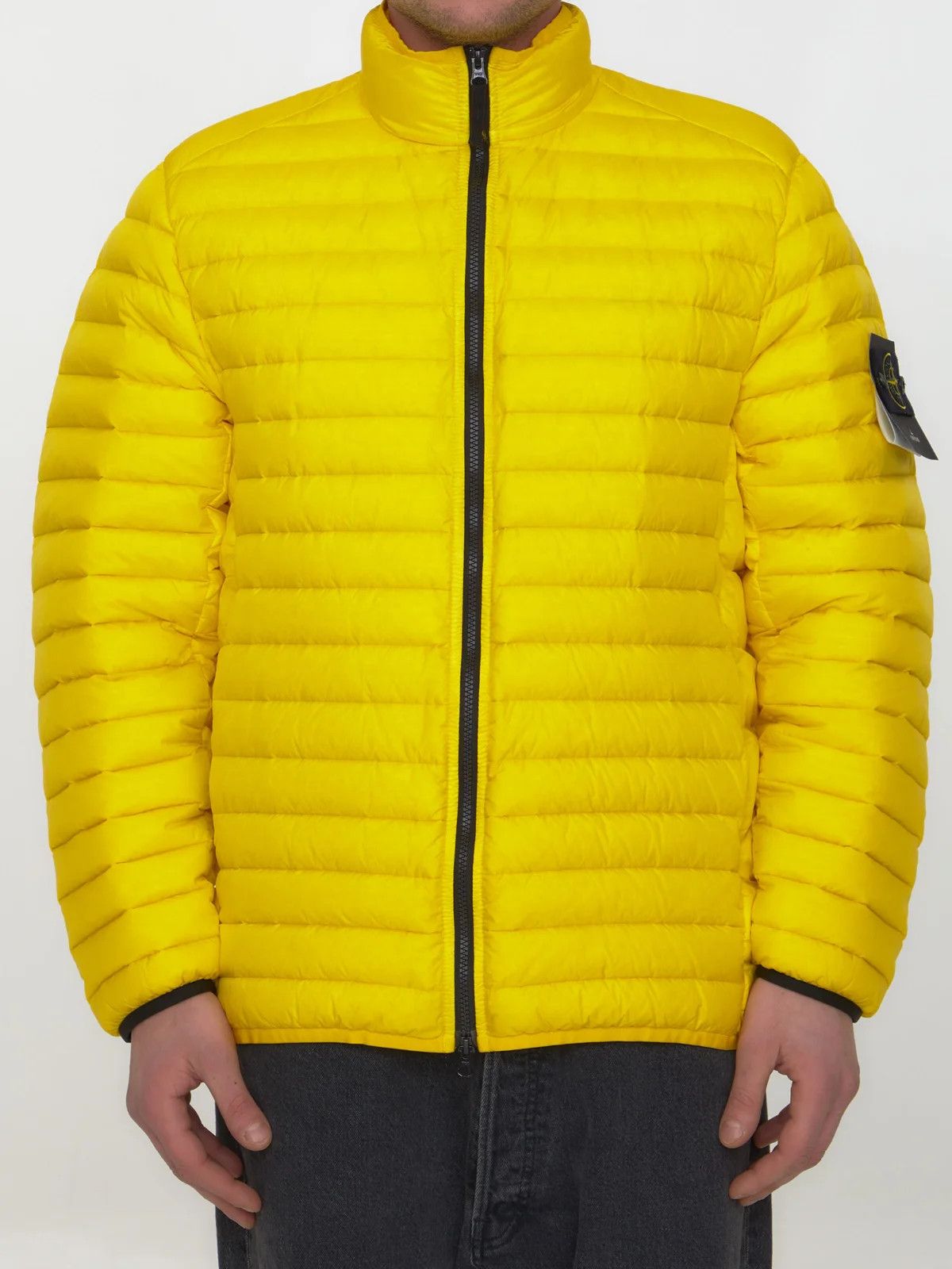 Stone Island Stone Island Zip-Up Puffer Jacket Yellow Size US M / EU 48-50 / 2 - 7 Thumbnail