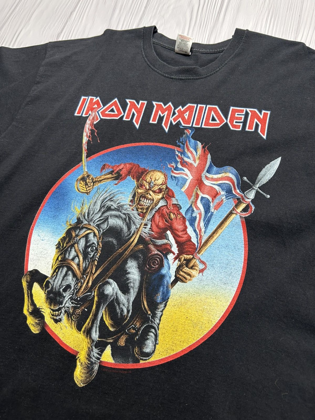 Band Tees Vintage Iron Maiden Tour 2013 T-Shirt Size XL Size US XL / EU 56 / 4 - 5 Thumbnail