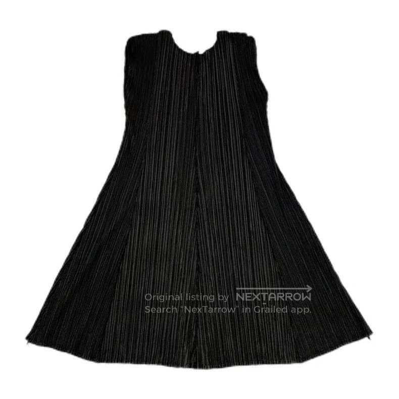 Issey Miyake Issey Miyake Black Dress Size L / US 10 / IT 46 - 3 Thumbnail