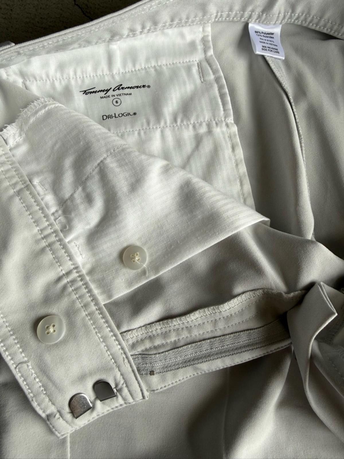 Other Tommy Armour / Golf Shorts Dri Logic / ivory Size 28" / US 6 / IT 42 - 2 Thumbnail