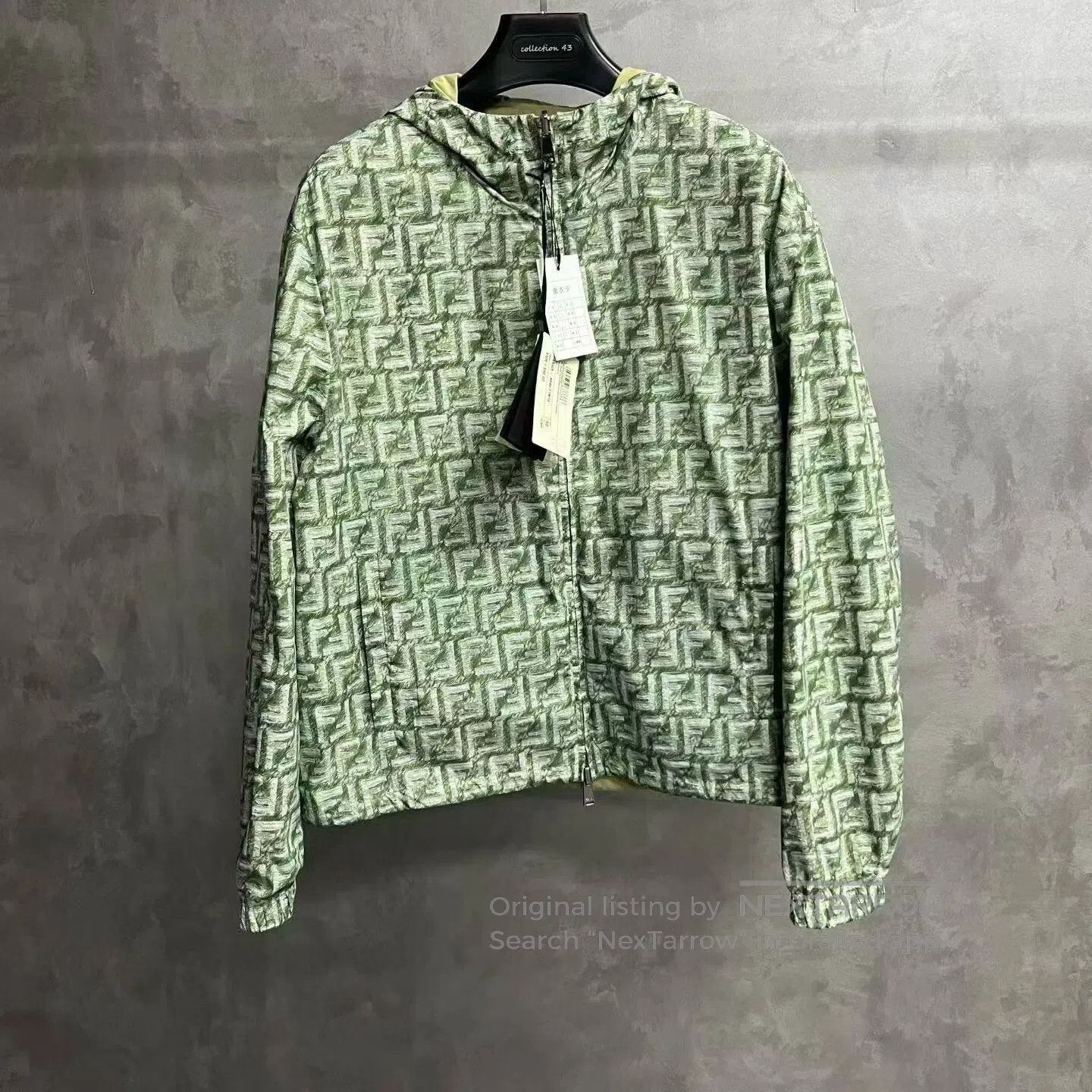 Fendi FENDI Full stamp pattern jacket| Size US S / EU 44-46 / 1 - 1 Thumbnail