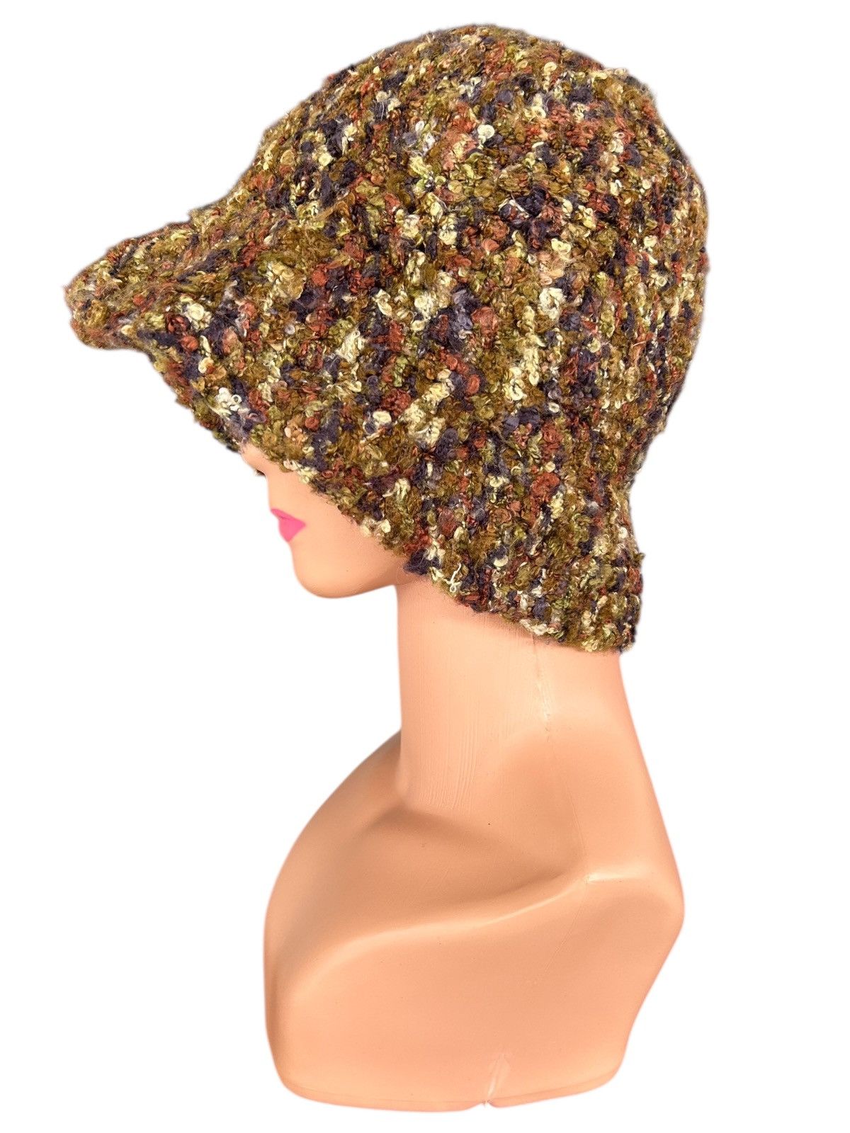 Japanese Brand × Kapital × Vintage Crochet Knitted Handmade Bucket Hats Size ONE SIZE - 1 Thumbnail