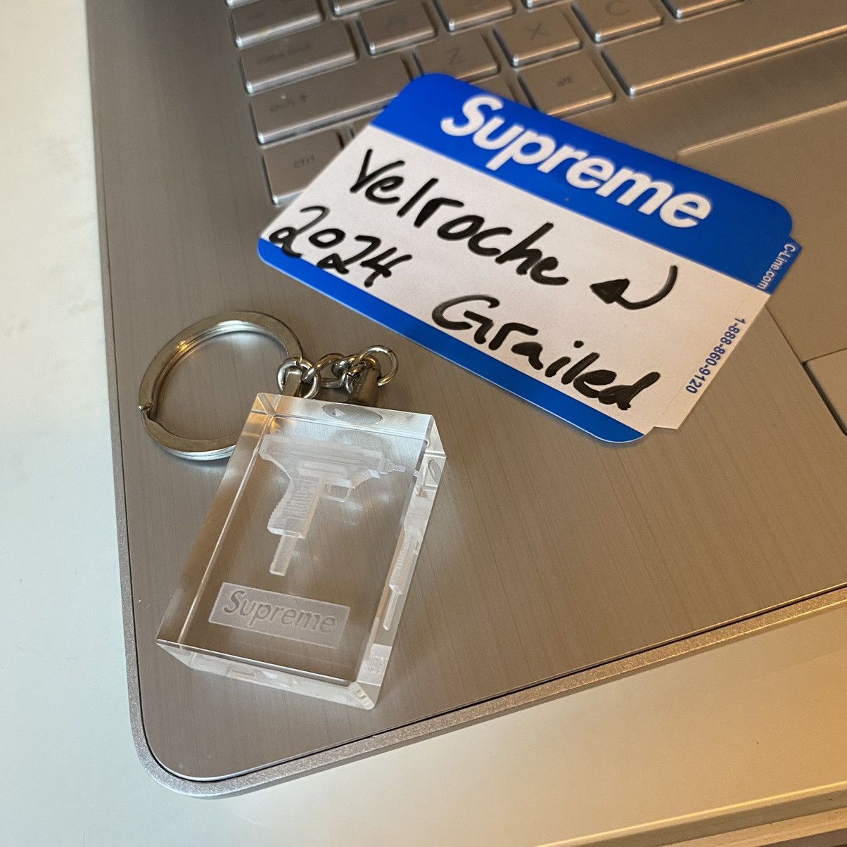 Supreme Lucite Uzi Keychain *RARE* Size ONE SIZE - 1 Thumbnail