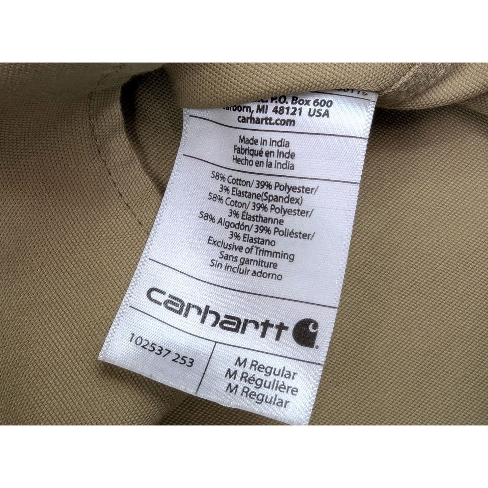 Carhartt Carhartt Button Shirt Lot x 2 – Men M – Rugged Professional Series Tan Beige Relaxed Fitness? Size US M / EU 48-50 / 2 - 6 Thumbnail