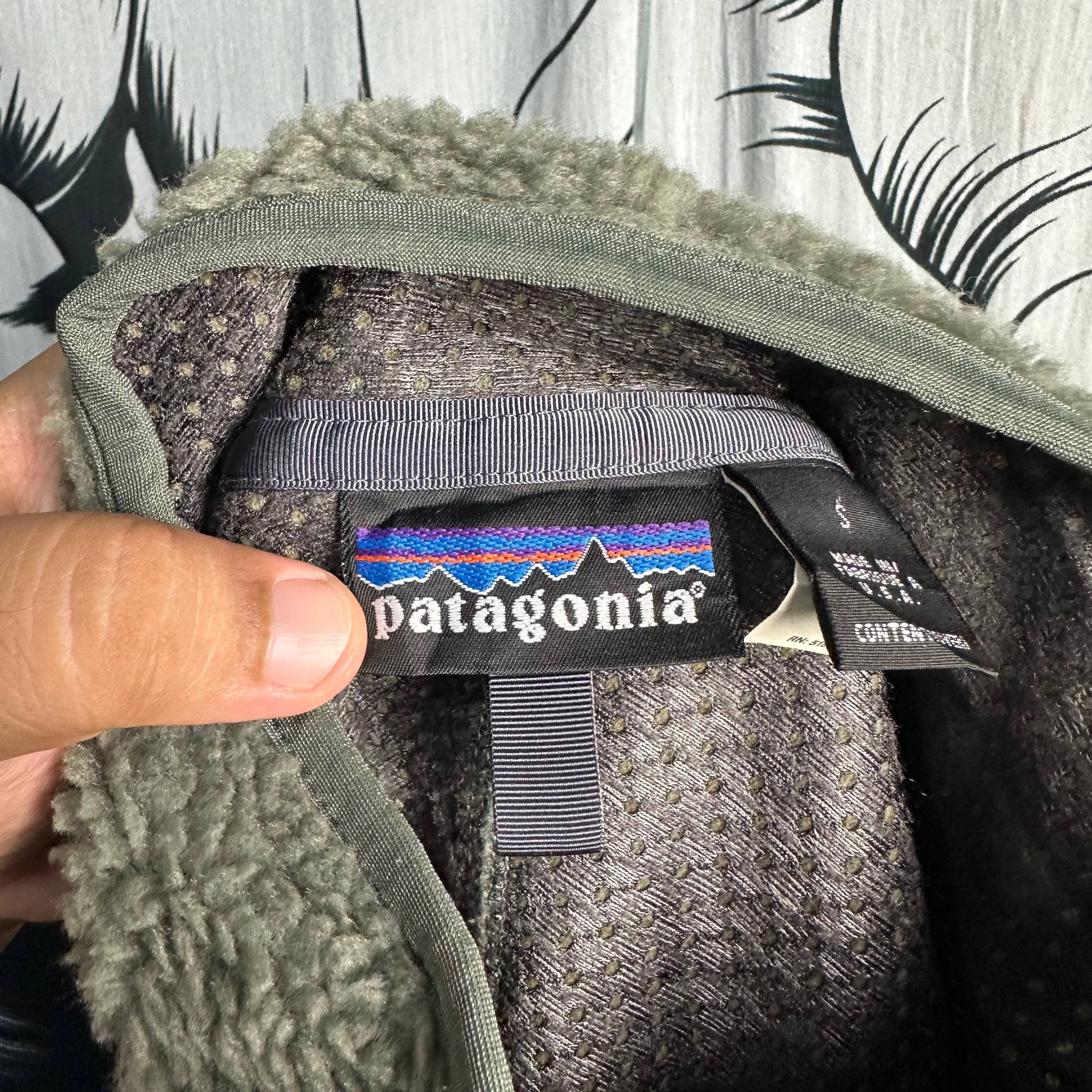 Patagonia OG Vintage Patagonia Retro Deep Pile Sherpa Fleece Jacket Size US M / EU 48-50 / 2 - 3 Thumbnail
