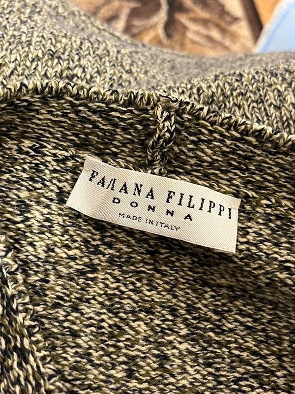 Fabiana Filippi Fabiana Filippi Wollen Cardigan Size XL / US 12-14 / IT 48-50 - 11 Thumbnail