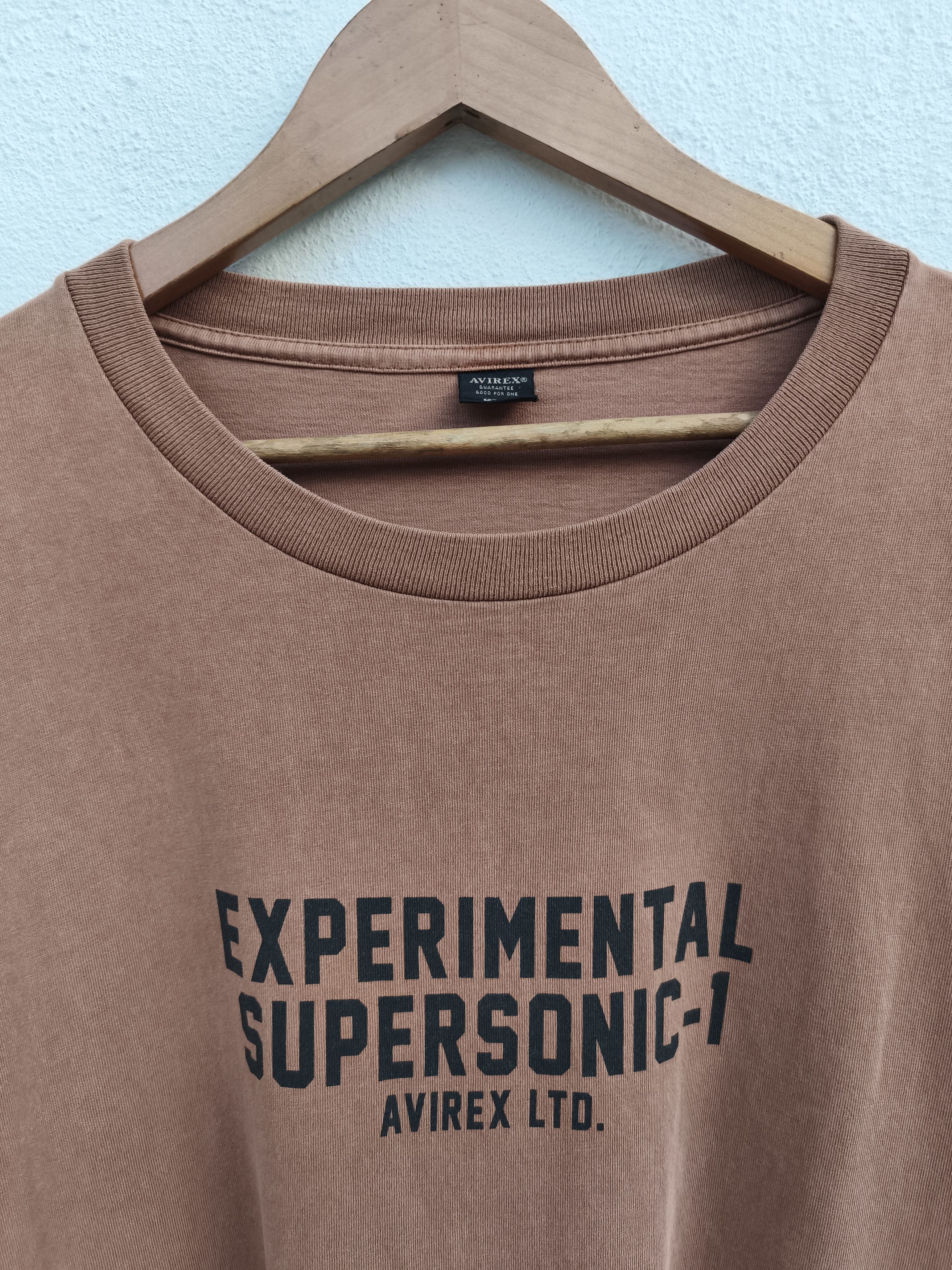 Avirex Vintage Avirex t shirt long sleeveSupersonic Size US XXL / EU 58 / 5 - 1 Thumbnail