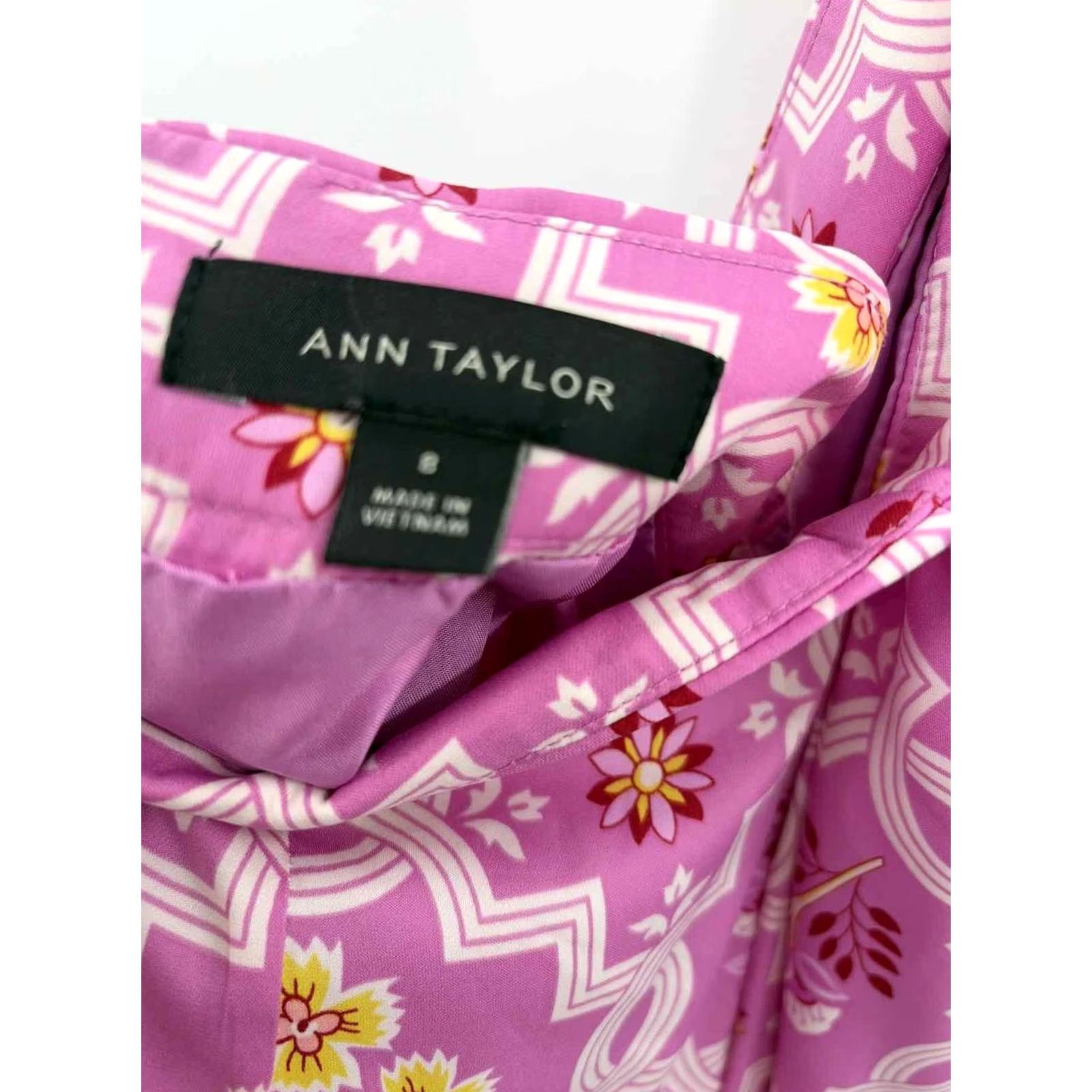 Ann Taylor Ann Taylor Purple Maxi Skirt Size 8 Size 30" / US 8 / IT 44 - 3 Thumbnail