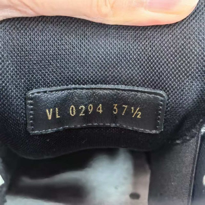 Louis Vuitton Louis Vuitton Trainer Maxi Black and White Sneakers -2508 Size US 7.5 / EU 40-41 - 5 Thumbnail