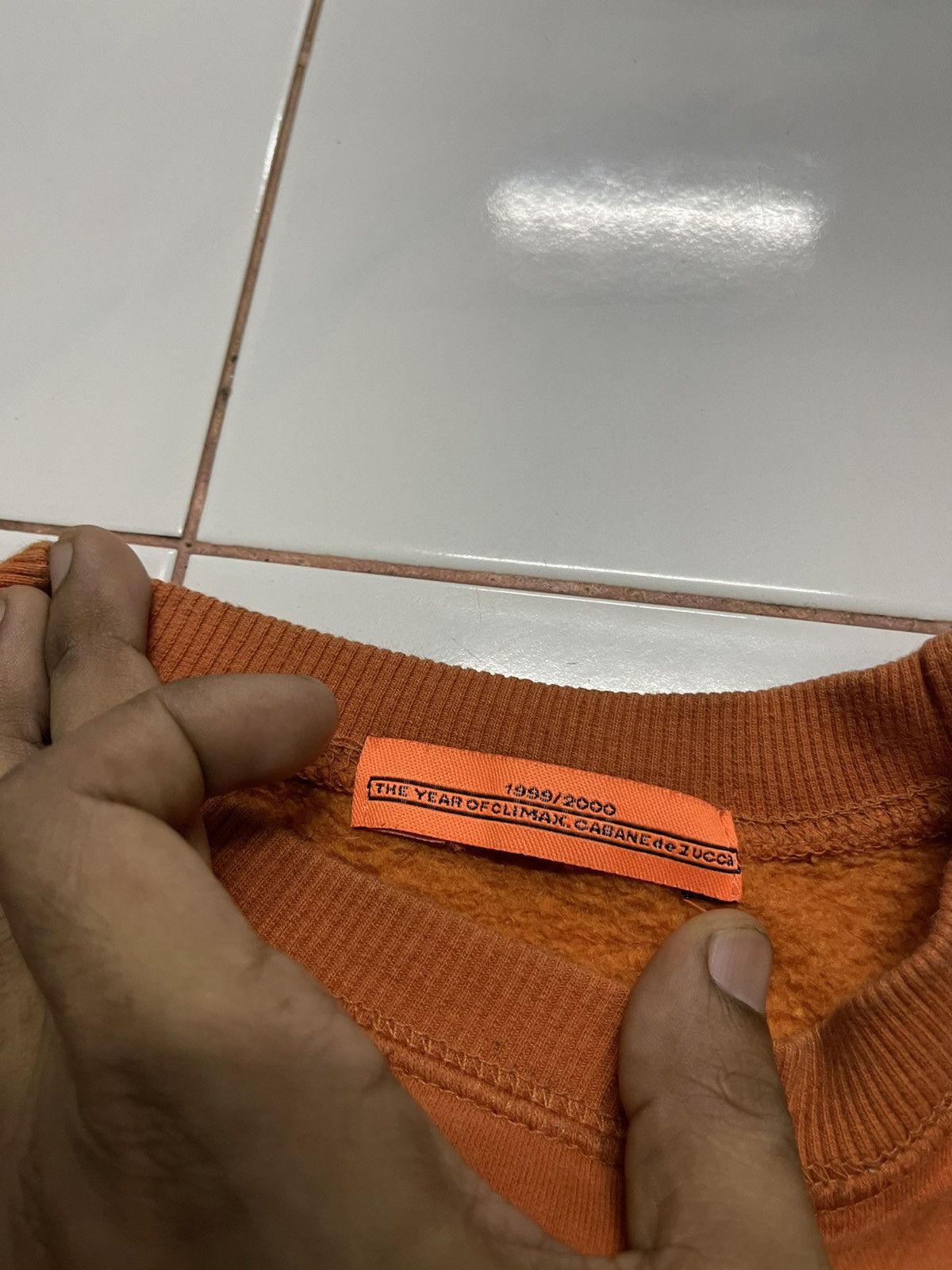 CABANE de ZUCCa × Issey Miyake × Japanese Brand A/W 1999/2000 ISSEY MIYAKE CREWNECK RARE Size US M / EU 48-50 / 2 - 9 Thumbnail