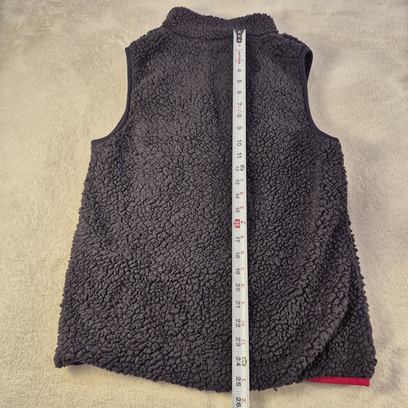 & Other Stories Ohio State OSU Buckeyes Full-Zip Sherpa Vest Size L Black Size US L / EU 52-54 / 3 - 8 Thumbnail