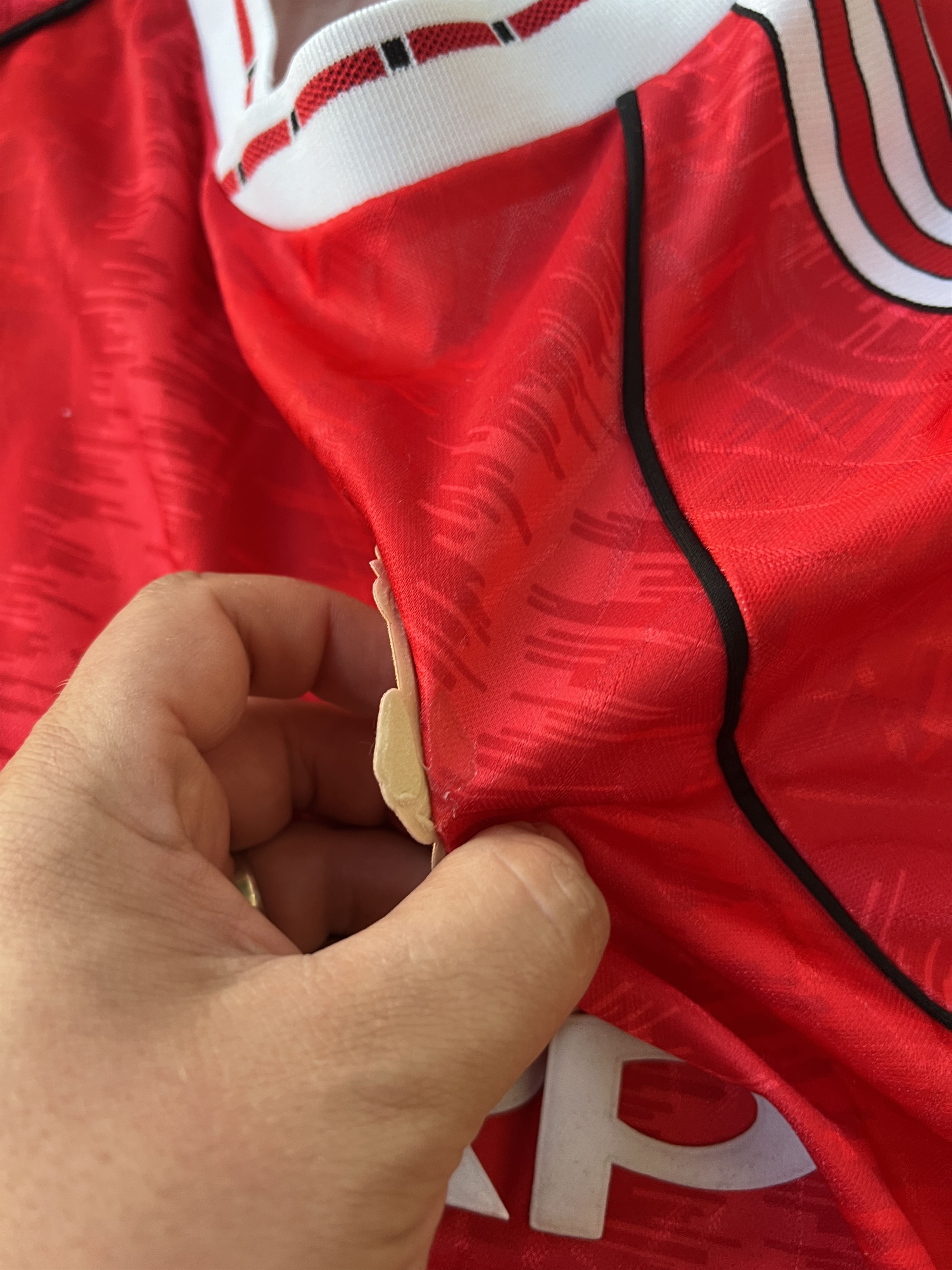 Adidas × Vintage Adidas Manchester United Sharp Vintage Jersey Size US M / EU 48-50 / 2 - 4 Thumbnail