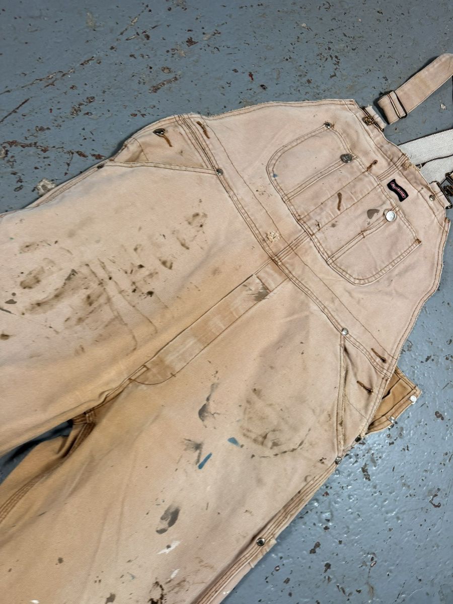 Dickies Insane Distressed Dickies Beige Painter Overalls Size US 42 / EU 58 - 8 Thumbnail