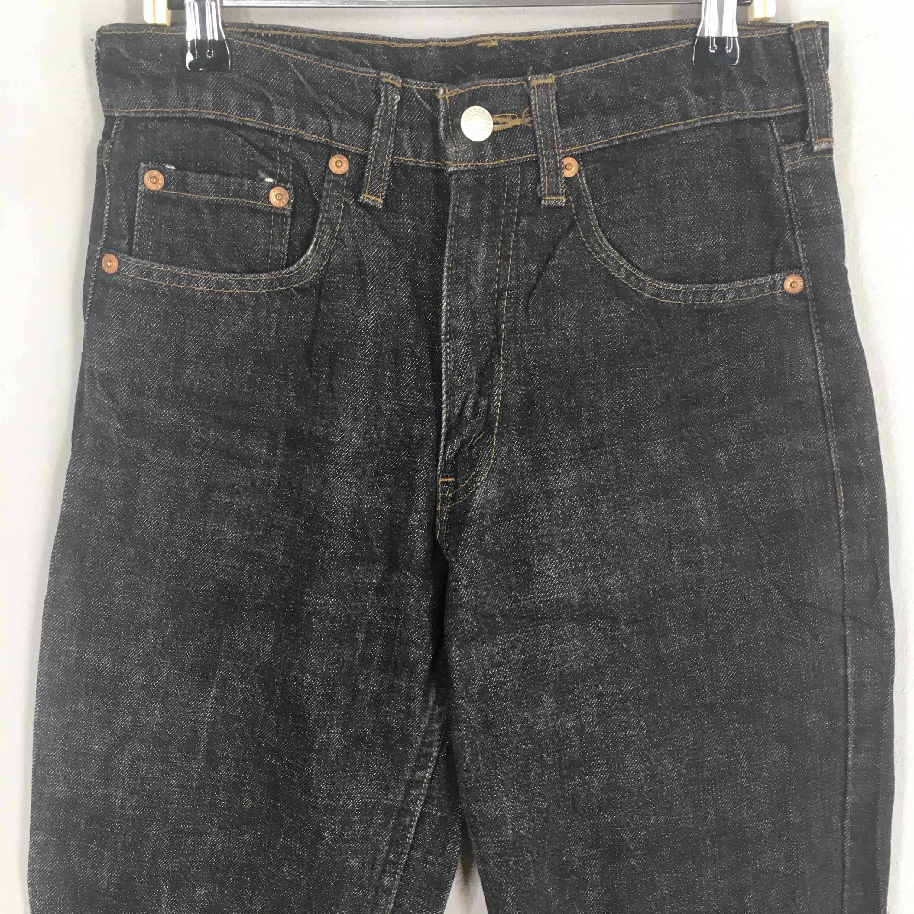 Levi's Size 26x32 Vintage Levi's 503 Black Women's Jeans S2032 Size 26" / US 2 / IT 38 - 2 Thumbnail