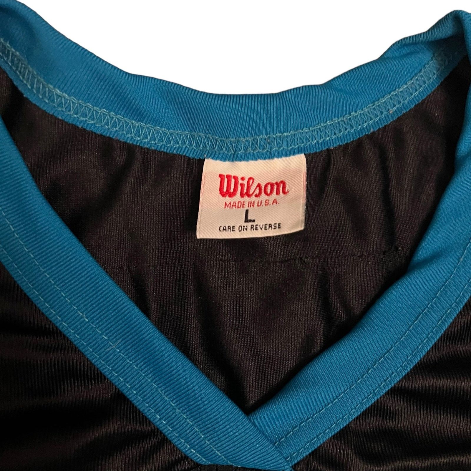 Wilson Vintage Kerry Collins Carolina Panthers Wilson Jersey - L Size US L / EU 52-54 / 3 - 6 Thumbnail