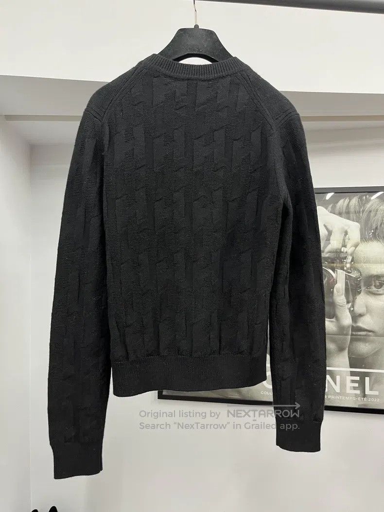 Hermes Hermes Black Textured Knit Top Size XS / US 0-2 / IT 36-38 - 2 Thumbnail