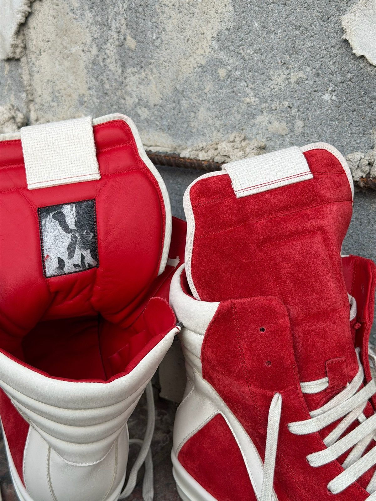 Rick Owens Rick Owens Geobasket Carnelian Milk Size US 10 / EU 43 - 6 Thumbnail