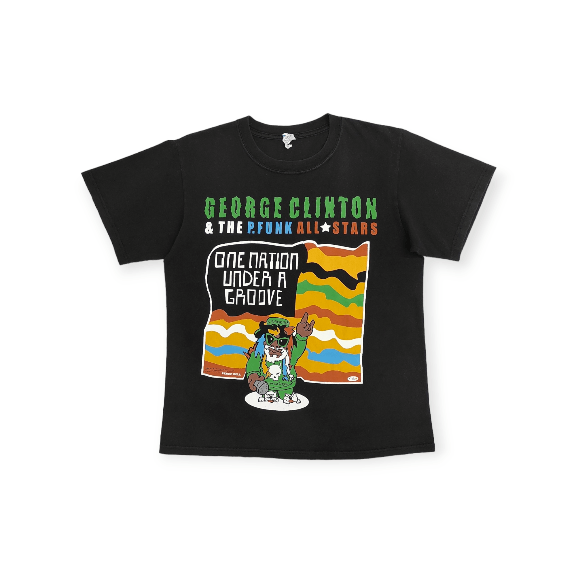 Band Tees George Clinton P Funk 2009 Paint the White House Black Shirt Size US M / EU 48-50 / 2 - 1 Thumbnail