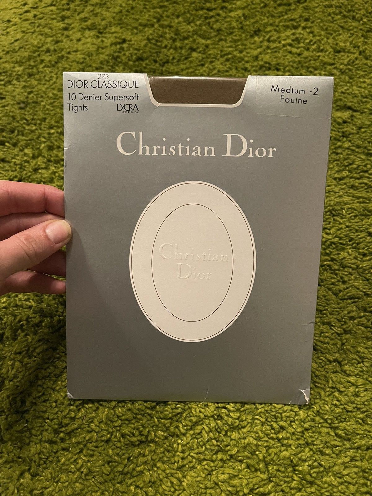 Christian Dior Monsieur × Vintage Christian Dior 1990s archive vintage NWT deadstock tights Size ONE SIZE - 1 Thumbnail