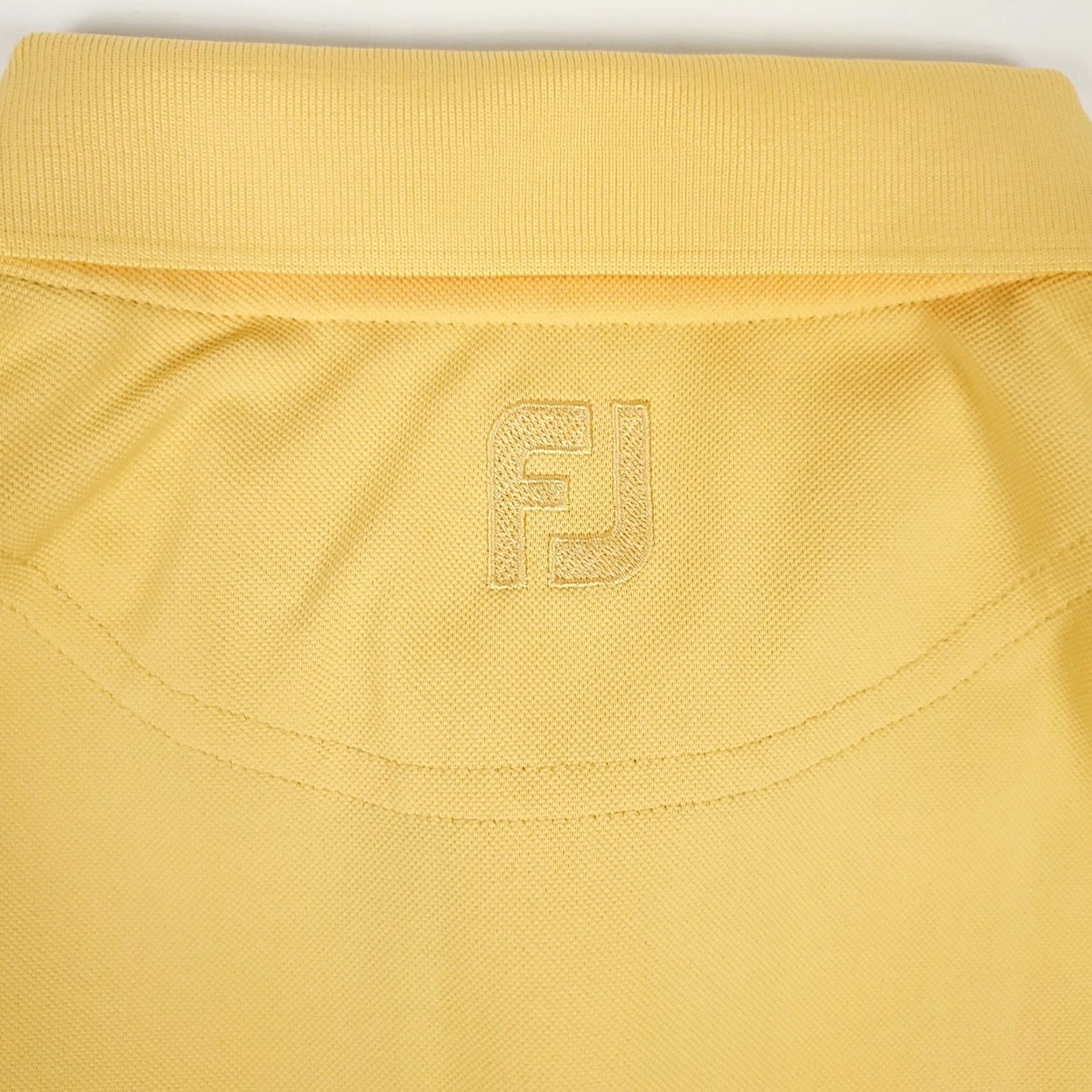 Footjoy FJ FootJoy ProDry Polo Shirt All Star Classic Yellow Men Medium M Regular Color: Yellow Polo Shirt Size US M / EU 48-50 / 2 - 4 Thumbnail
