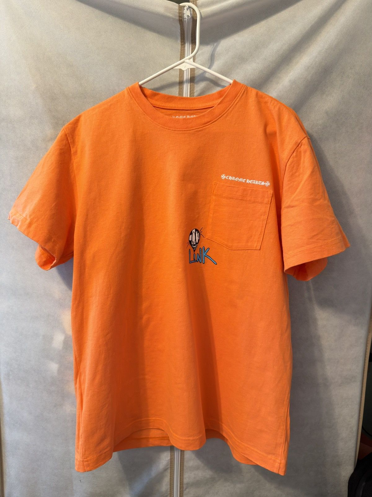 Chrome Hearts Chrome hearts x Mattyboy orange link & build t-shirt!! Size US XL / EU 56 / 4 - 1 Thumbnail