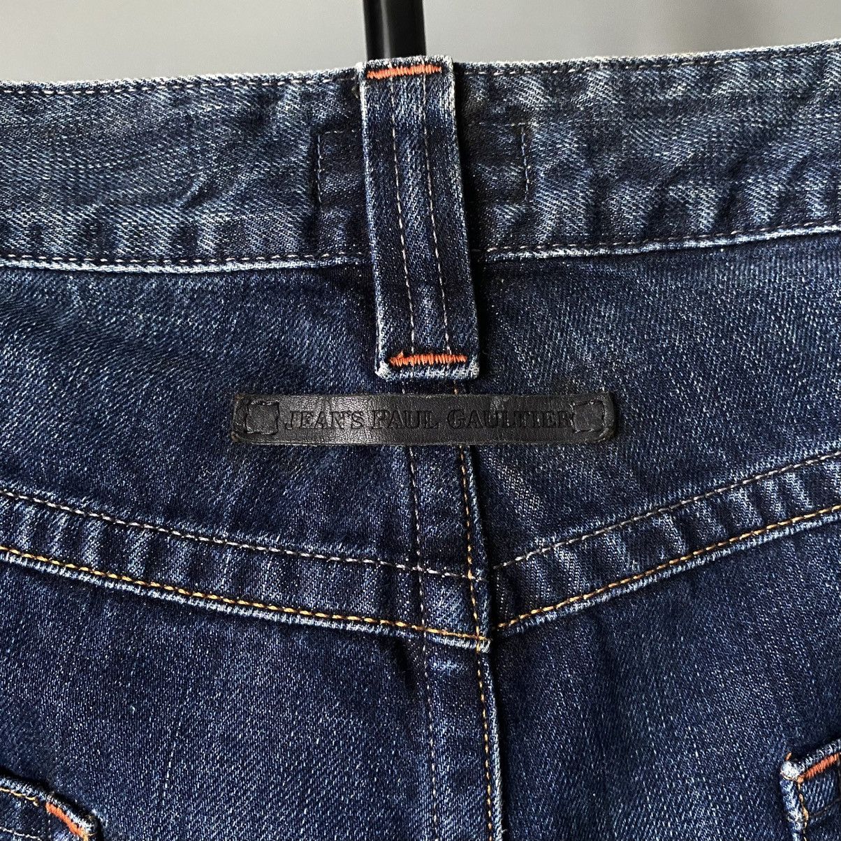 Jean Paul Gaultier Jean’s Paul Gaultier JPG Distressed Denim Metal Logo Archive Size US 36 / EU 52 - 13 Thumbnail