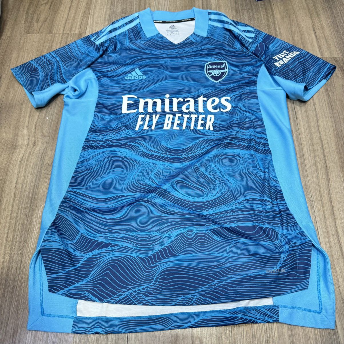 Adidas Arsenal 21/22 goalkeeper gk shirt #32 Ramsdale Size US XL / EU 56 / 4 - 1 Thumbnail