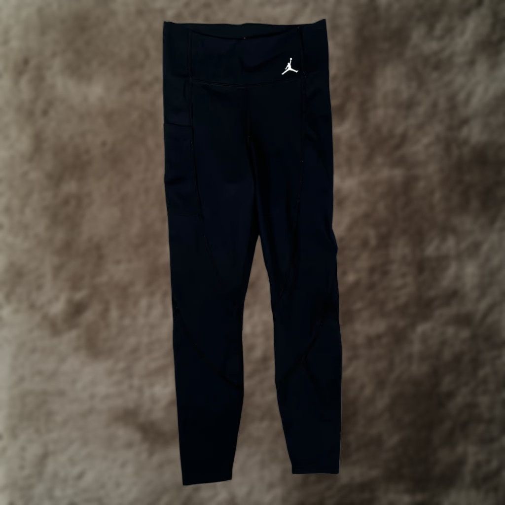 Jordan Brand Jordan Leggings Women's Small Black Tight Fit Compression Athletic Shirt? Size 28" / US 6 / IT 42 - 1 Thumbnail