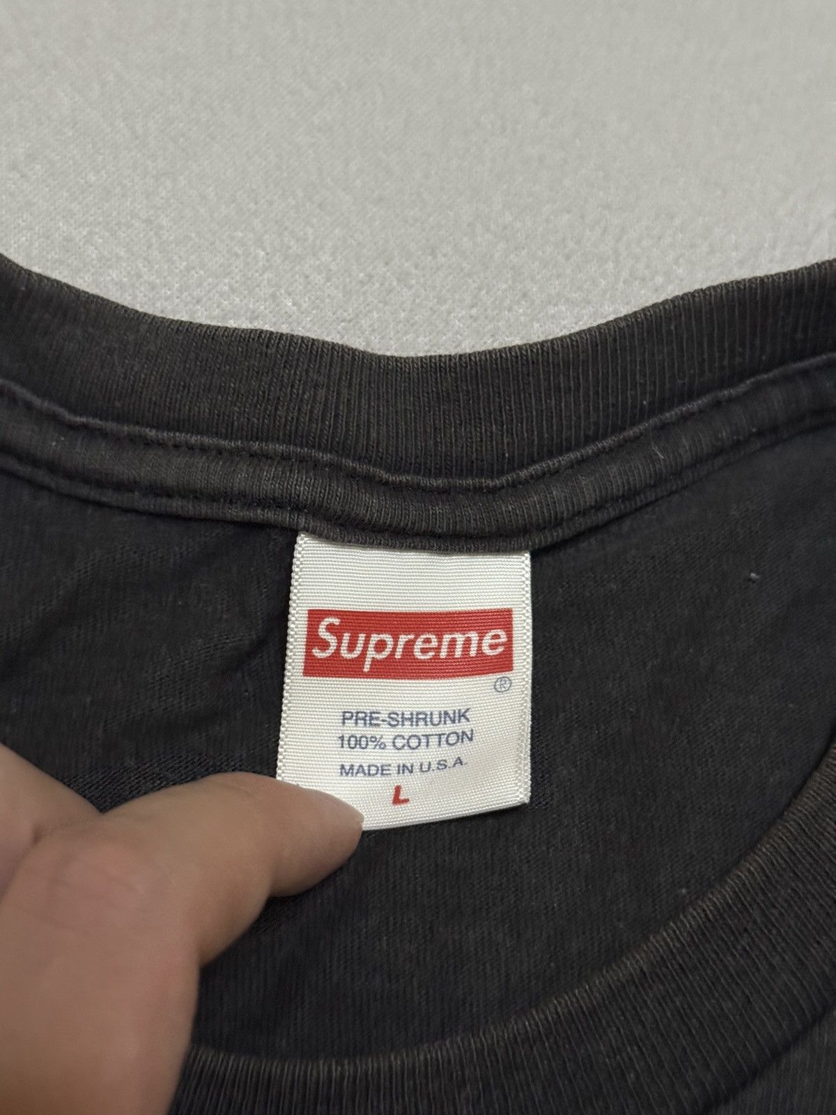 Supreme Supreme Ralph steadman black box logo tee T-shirt Size US L / EU 52-54 / 3 - 3 Thumbnail