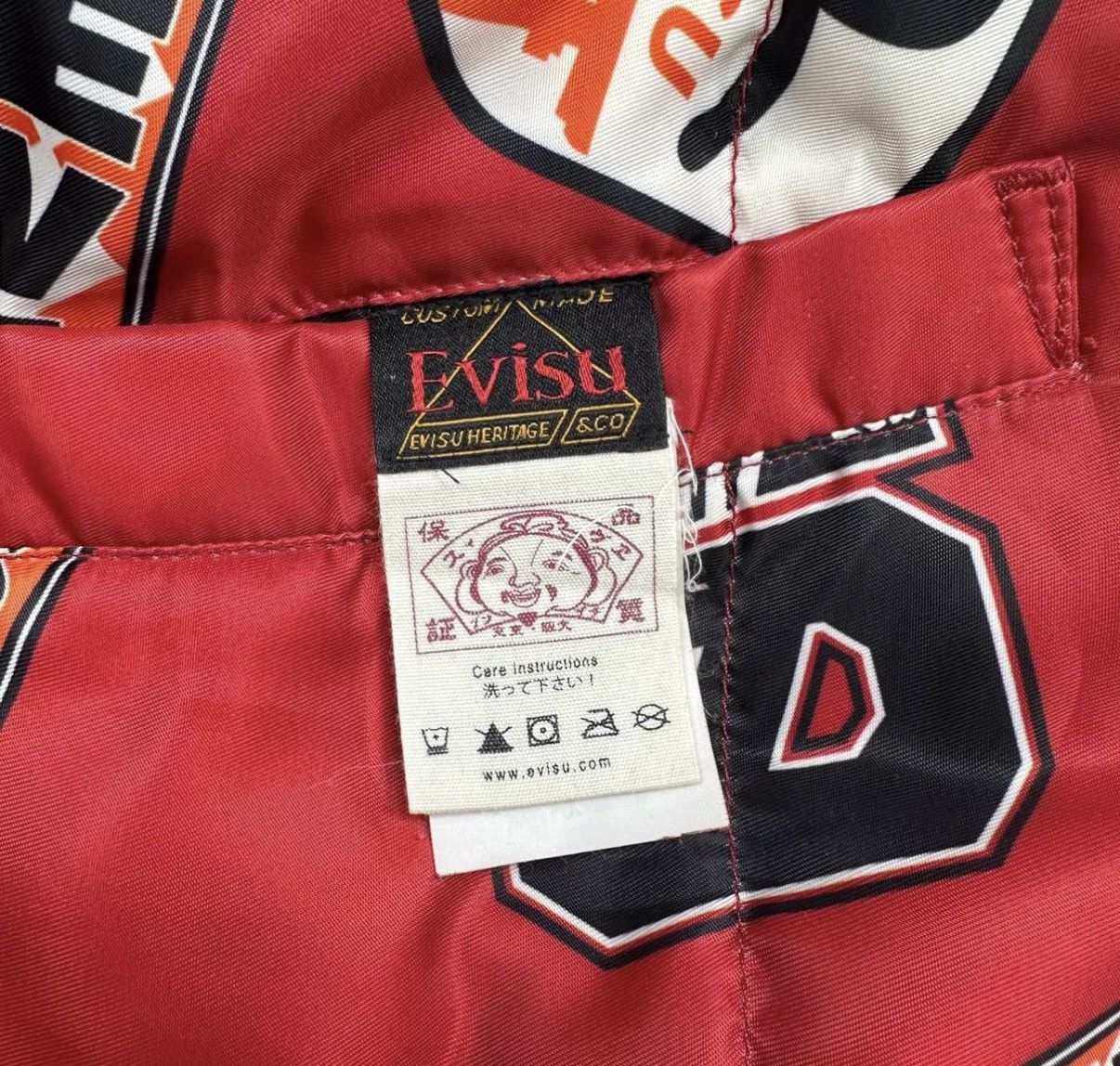 Evisu EVISU Daruma Embroidery Print Reversible Down Jacket K12 Size US M / EU 48-50 / 2 - 7 Thumbnail